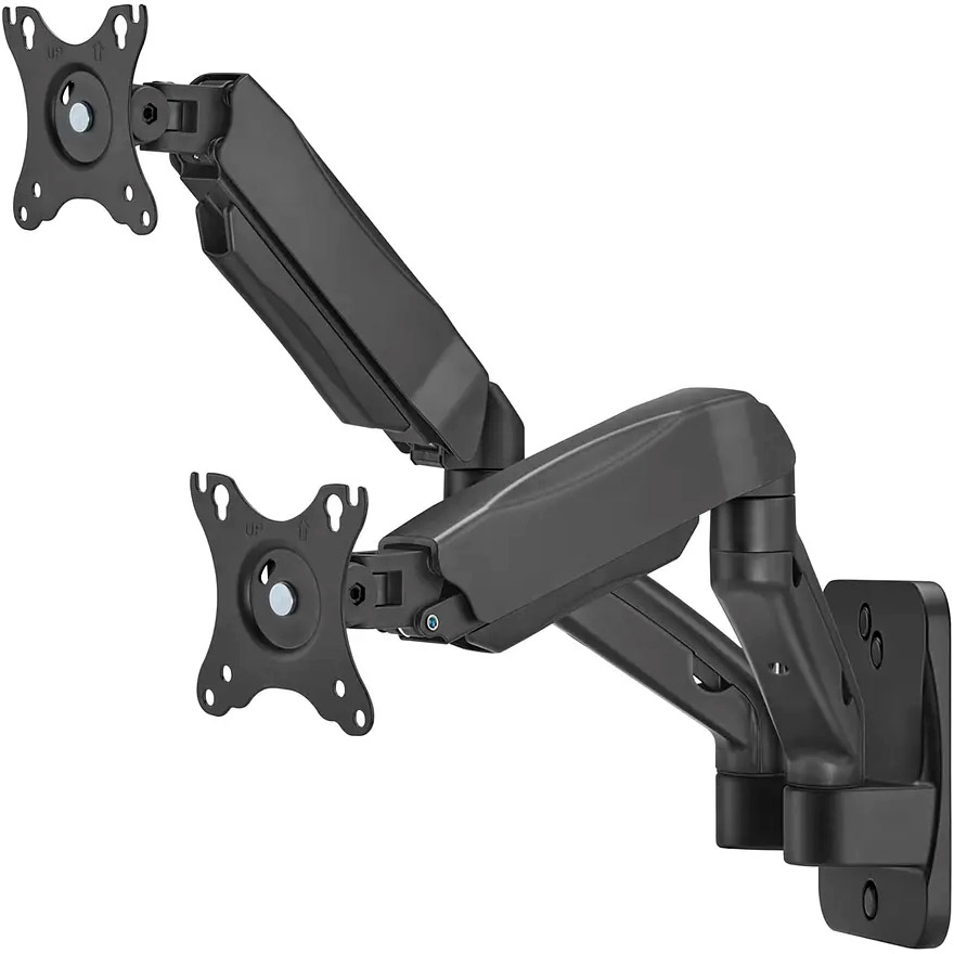 Кріплення настінне для 2-х моніторів OFFICEPRO MA312B 17"-32" Black