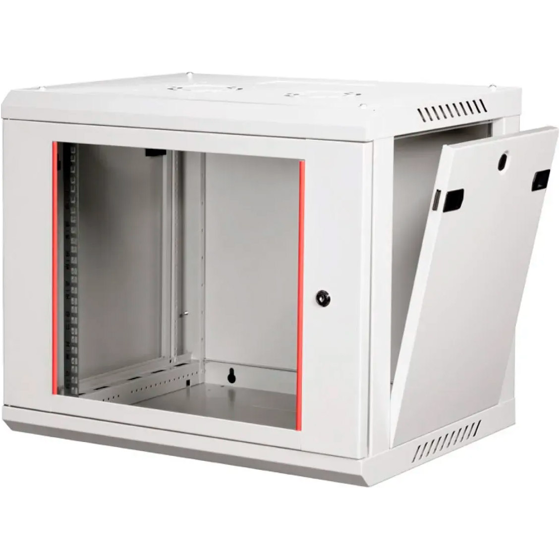 Настінна шафа 19" HYPERNET PL-WMNC-6U (6U, 600x450мм, RAL7011)