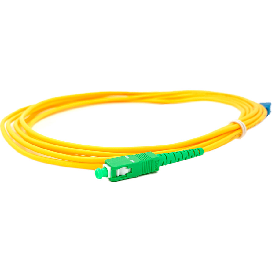 Оптический патч-корд VOLTRONIC SC/UPC-SC/APC, SM, Simplex, 3м, Yellow