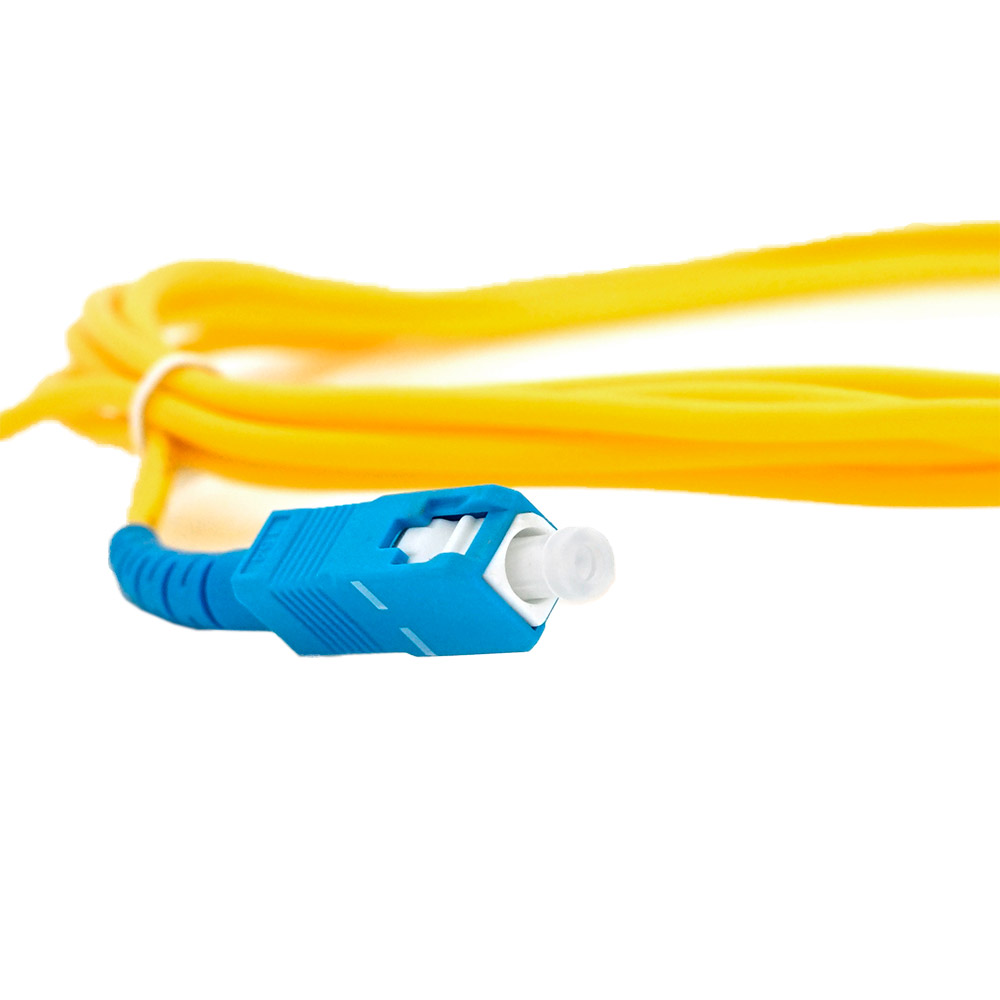 Оптический патч-корд VOLTRONIC SC/UPC-SC/UPC, SM, Simplex, 3м, Yellow