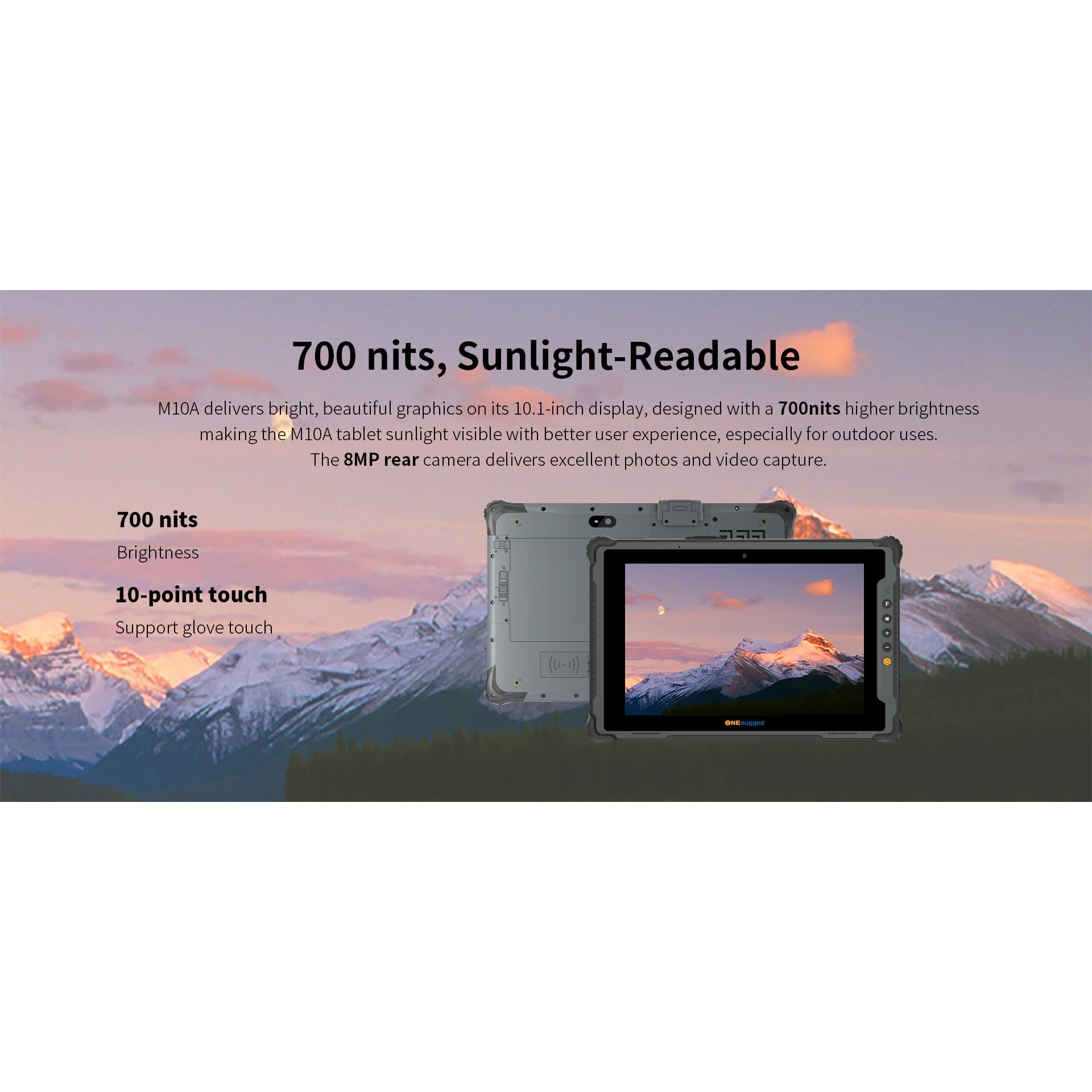 Планшет ONERUGGED M10A 16/128GB Black