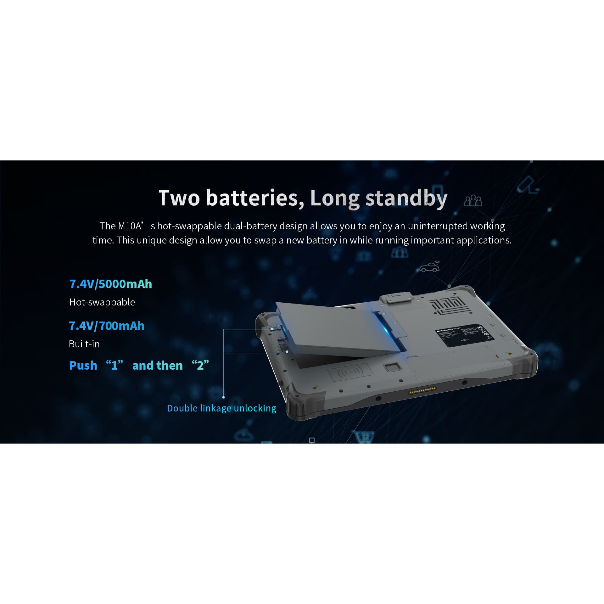 Планшет ONERUGGED M10A 16/128GB Black