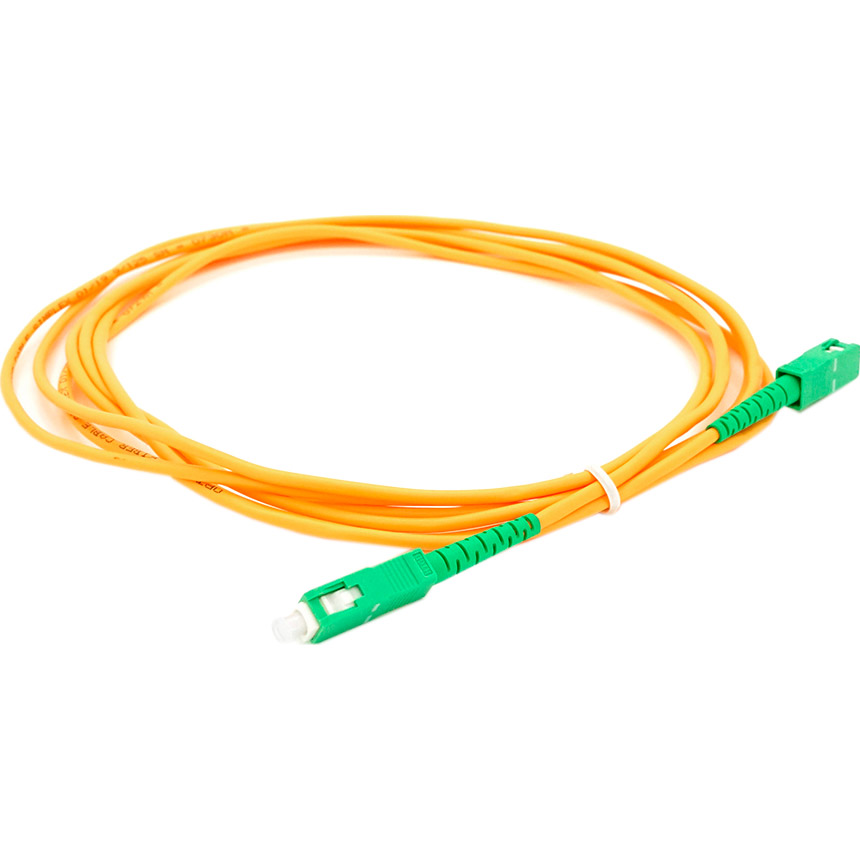 Оптический патч-корд VOLTRONIC SC/APC-SC/APC, SM, Simplex, 3м, Orange