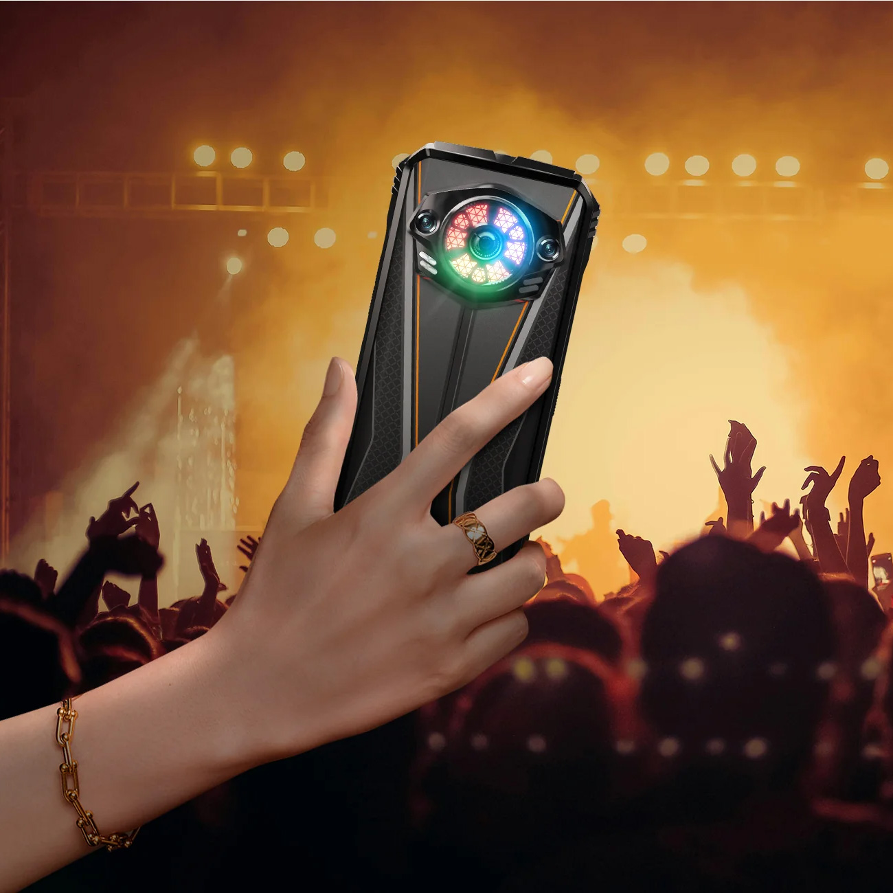 Смартфон DOOGEE S Punk Pro 8/512GB Dynamic Orange (6923740247020)