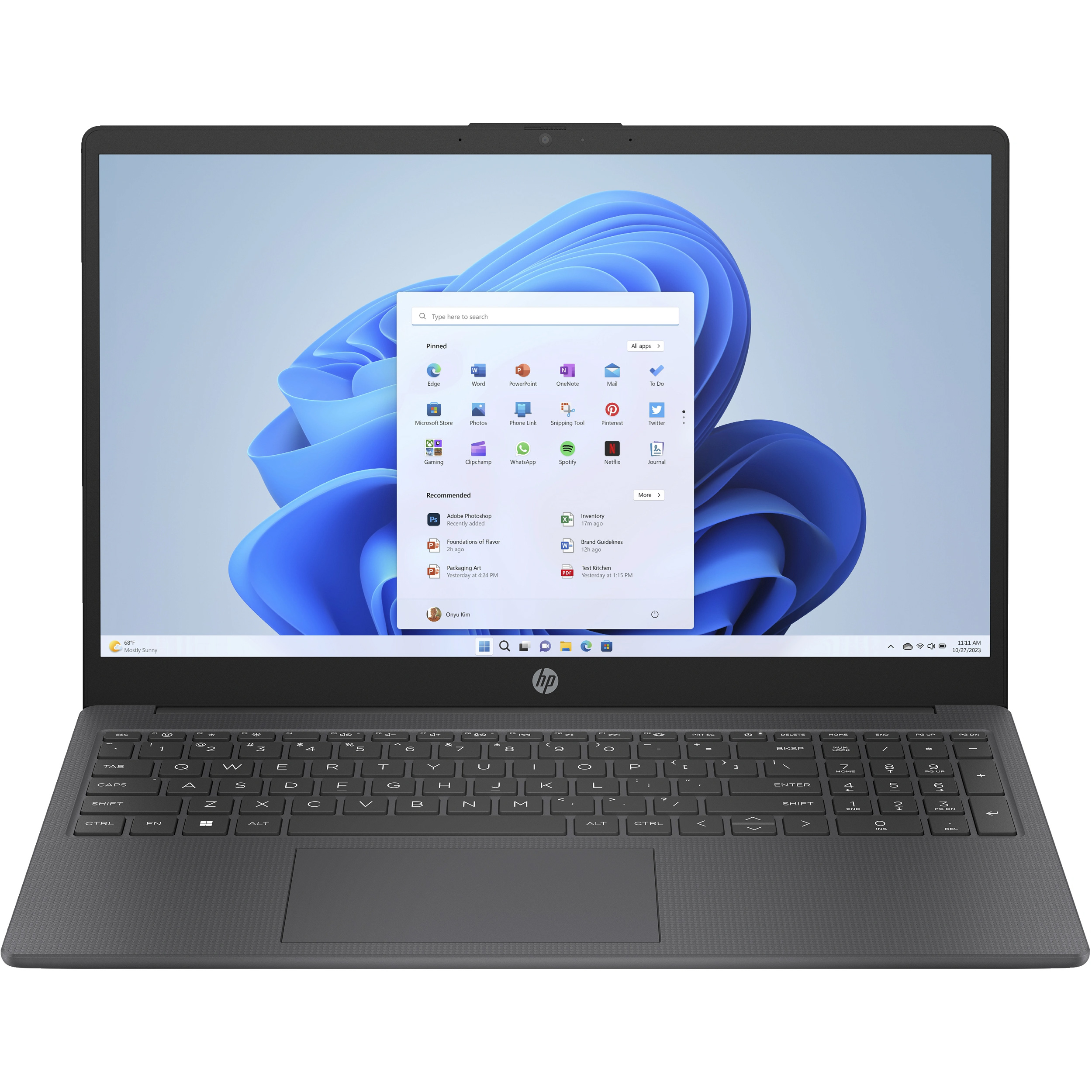 Ноутбук HP 15-fc0248ua Chalkboard Gray (C78S8EA)