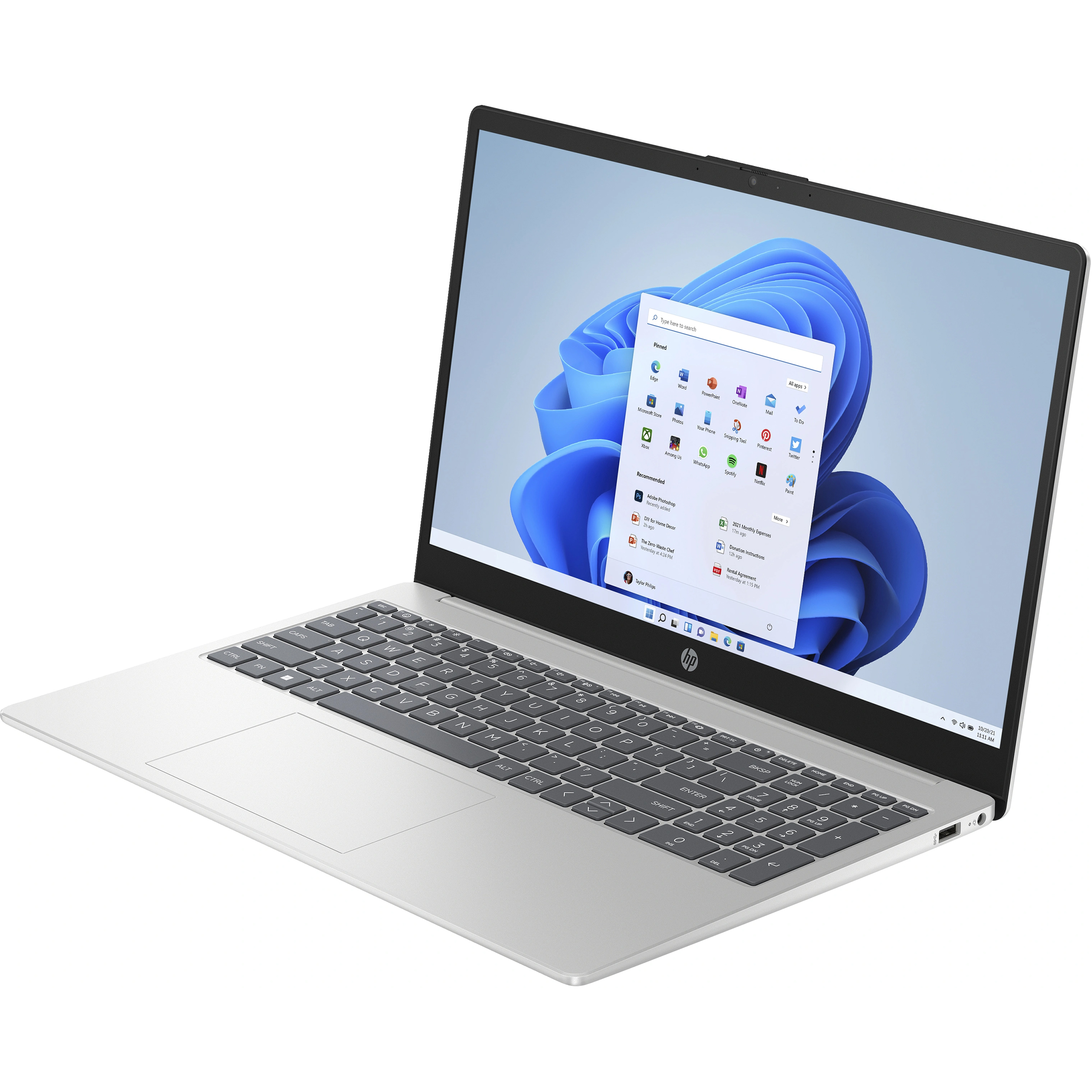 Ноутбук HP 15-fc0267ua Natural Silver (C78SHEA)