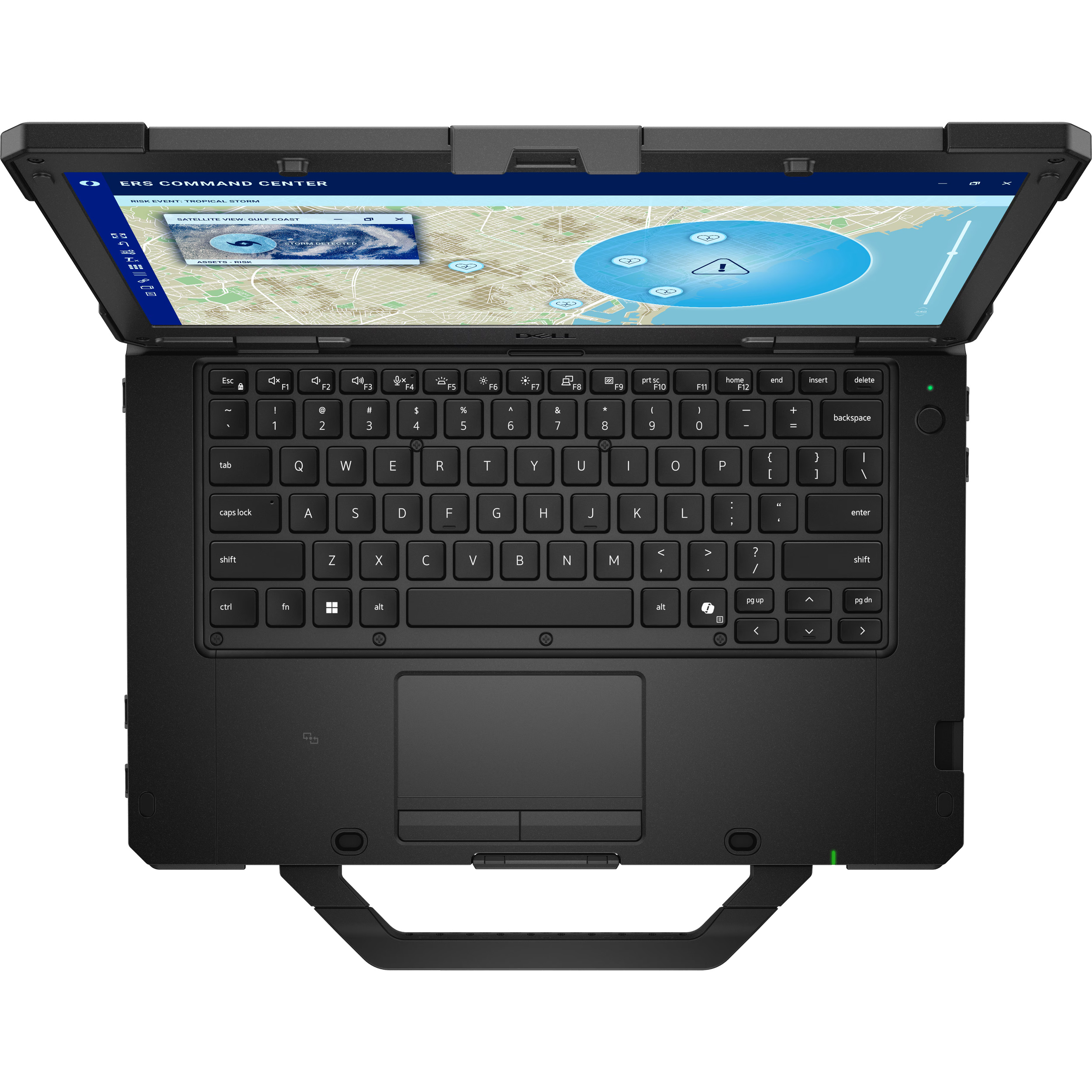 Захищений ноутбук DELL Pro Rugged 14 Touch Black (210-BNNG_U7321TBWP)