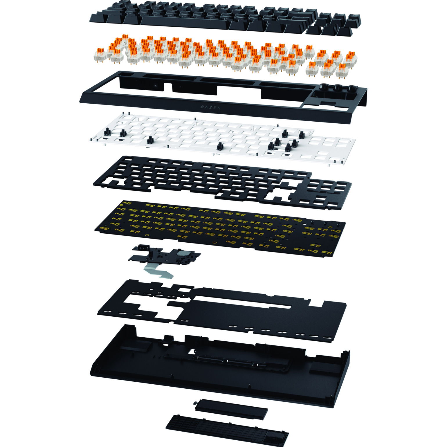 Клавіатура бездротова RAZER BlackWidow V4 TKL Black (RZ03-05480100-R3M1)
