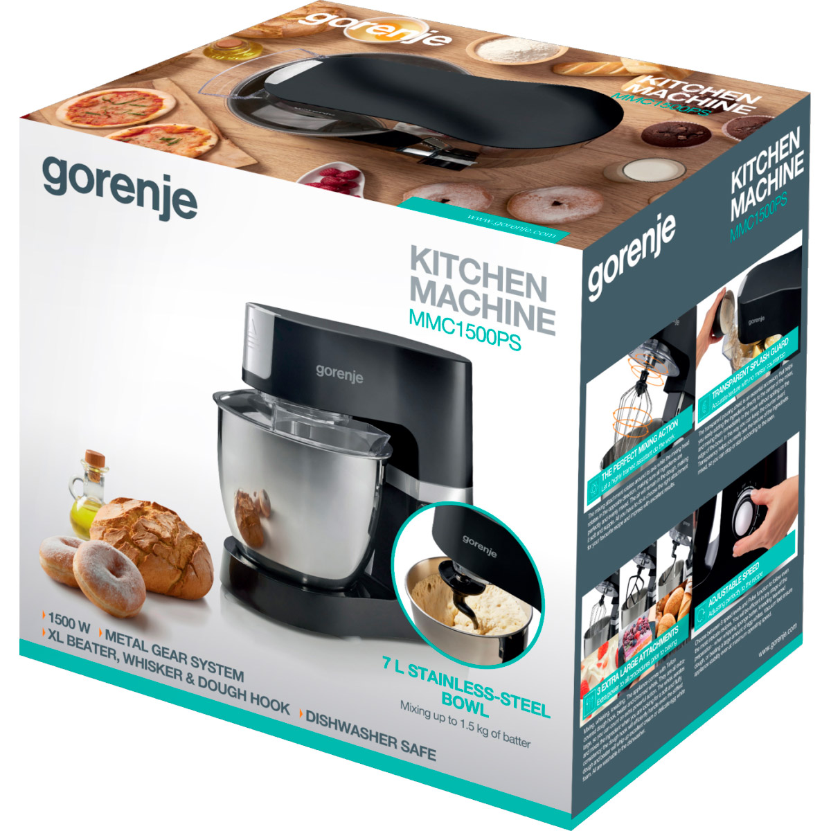 Кухонная машина GORENJE MMC1500PS (742297)