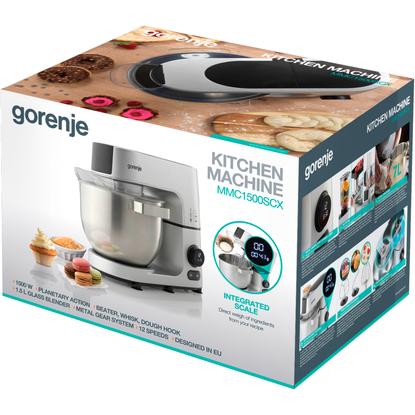 Кухонная машина GORENJE MMC1500SCX (742296)