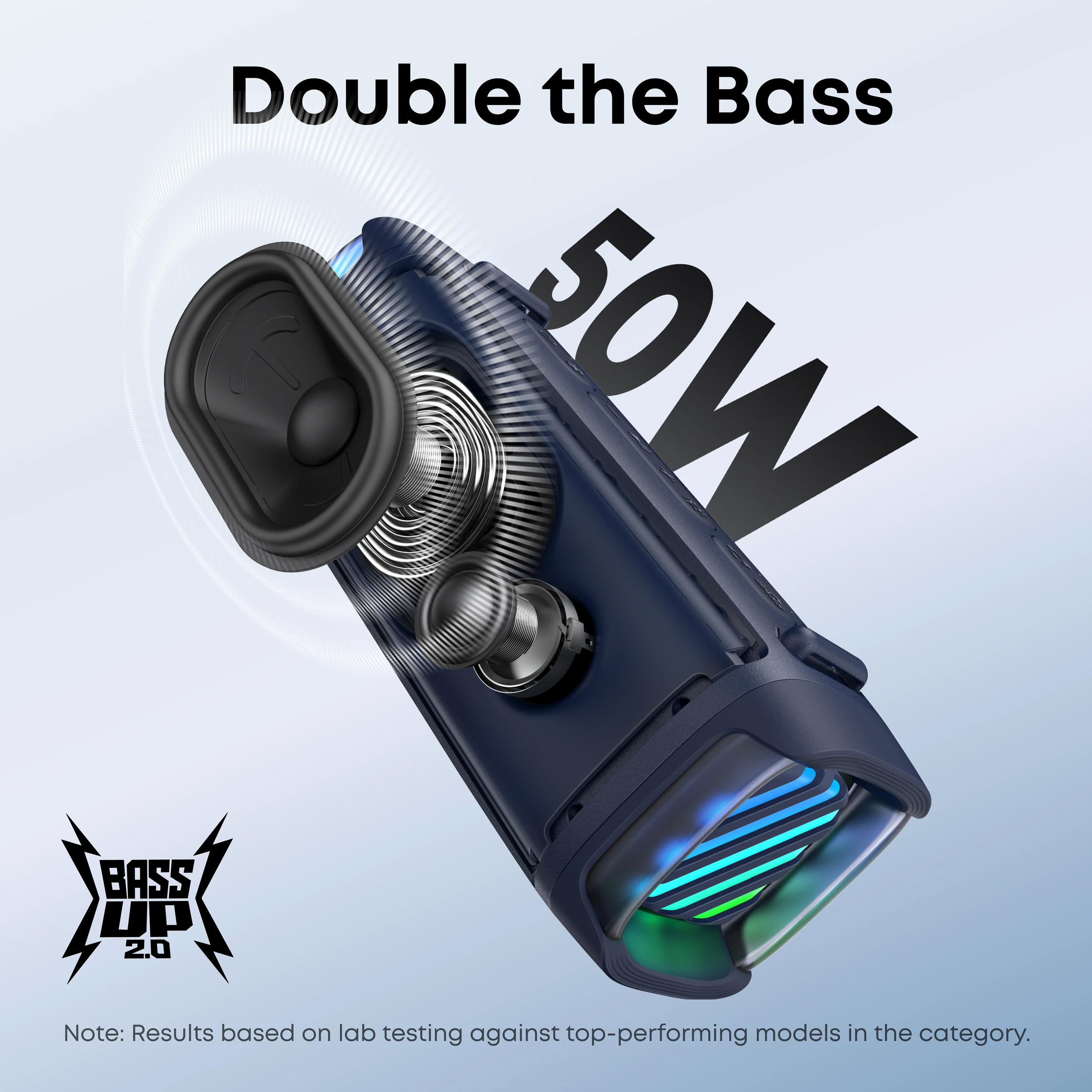 Портативна колонка ANKER SoundCore Boom 3i Deep Ocean Blue (D5100030)