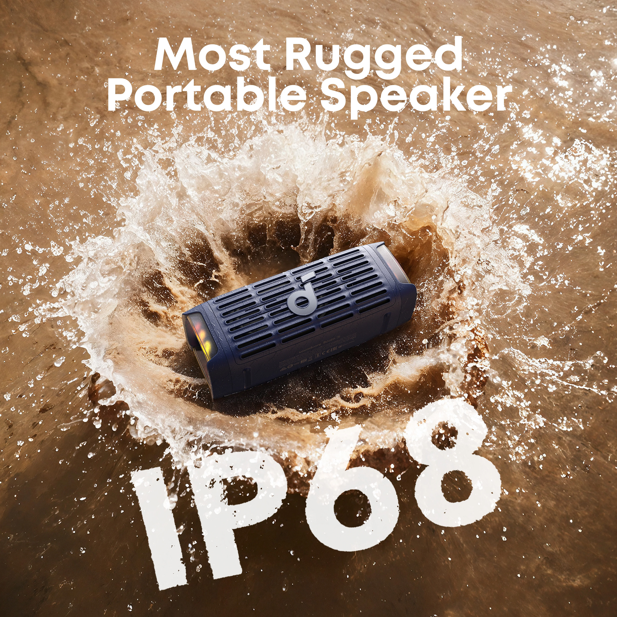 Портативна колонка ANKER SoundCore Boom 3i Deep Ocean Blue (D5100030)