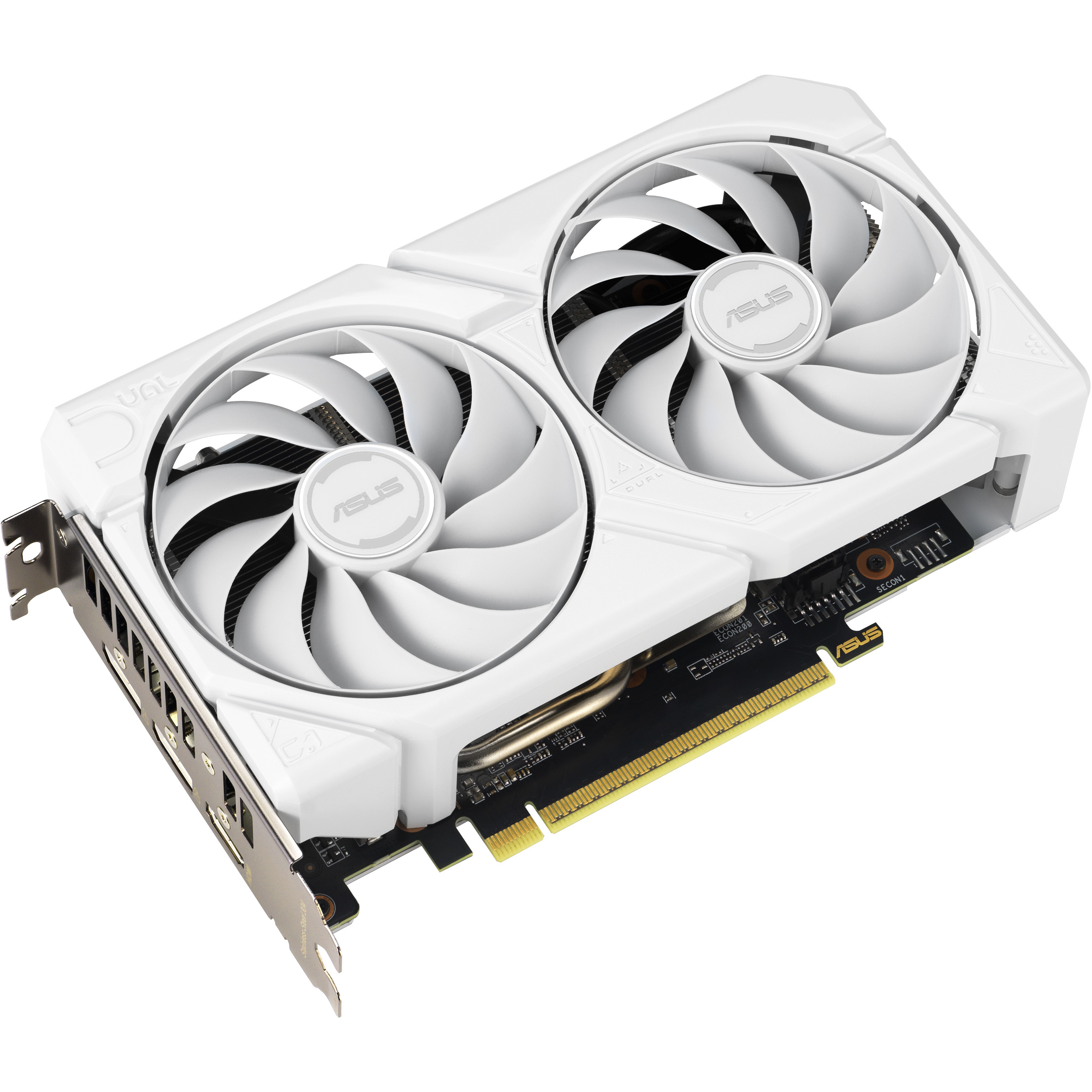 Відеокарта ASUS Dual Radeon RX 9060 XT 16GB GDDR6 White Edition (DUAL-RX9060XT-16G-WHITE)