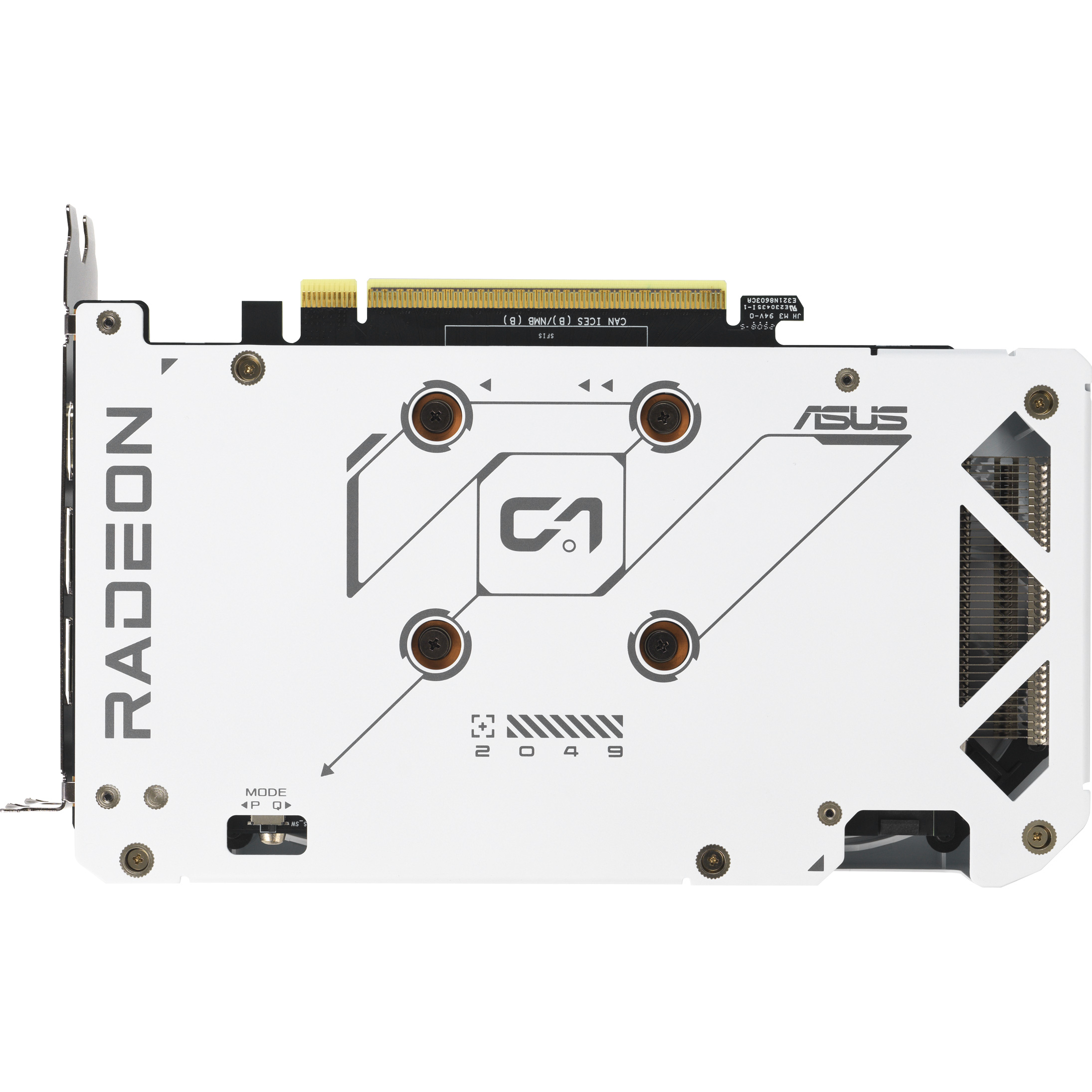 Відеокарта ASUS Dual Radeon RX 9060 XT 16GB GDDR6 White Edition (DUAL-RX9060XT-16G-WHITE)