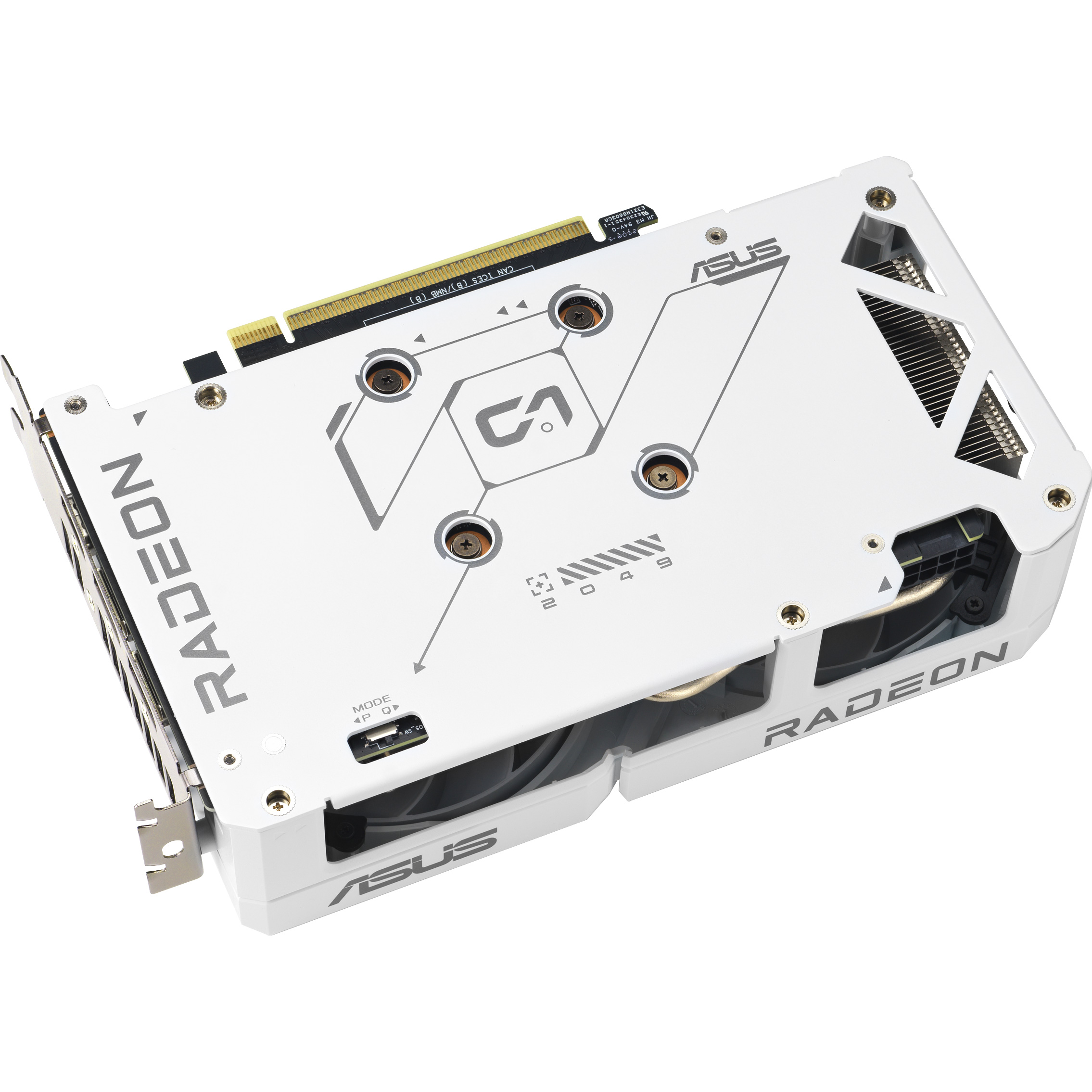 Відеокарта ASUS Dual Radeon RX 9060 XT 16GB GDDR6 White Edition (DUAL-RX9060XT-16G-WHITE)