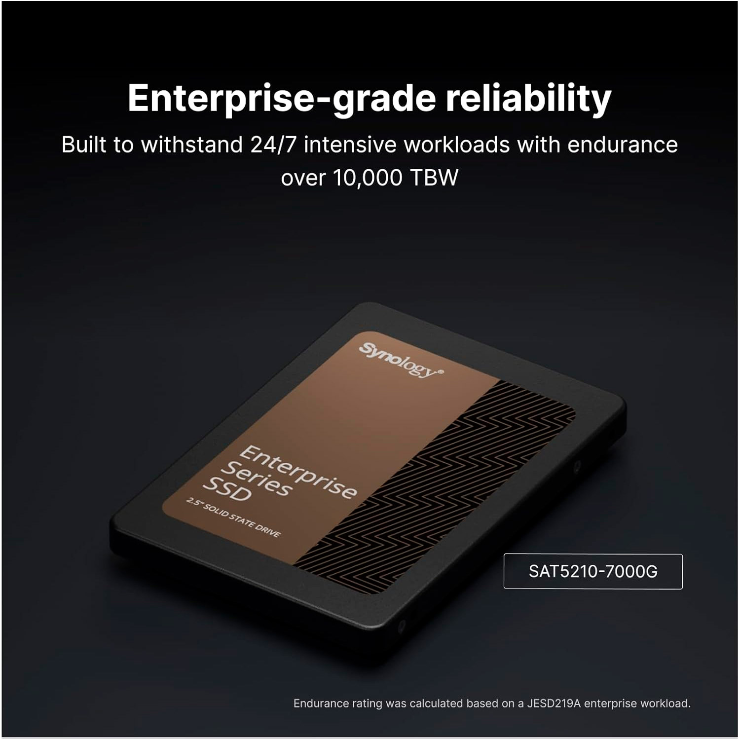 SSD диск SYNOLOGY SAT5210 7TB 2.5" SATA (SAT5210-7000G)