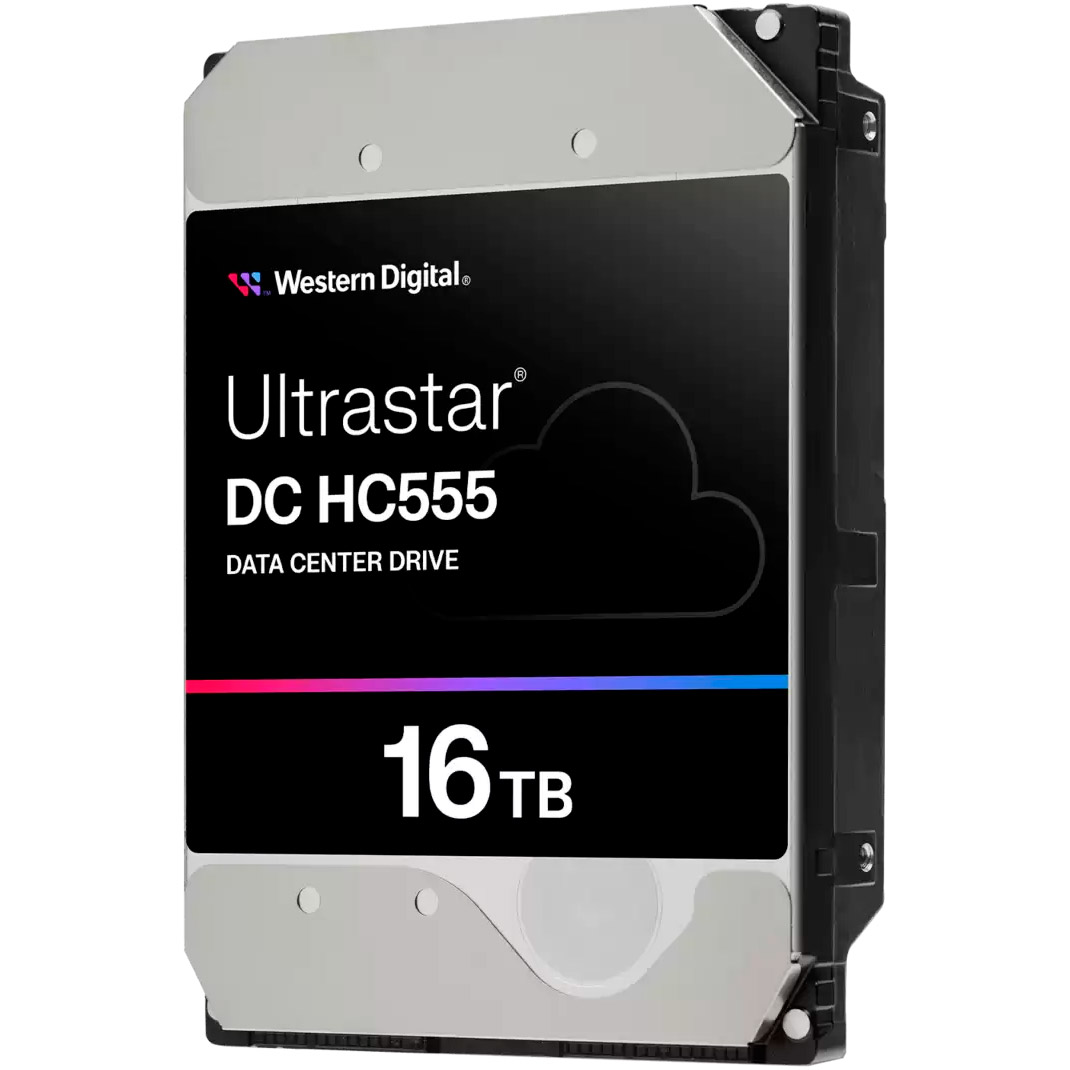 Жорсткий диск 3.5" WD Ultrastar DC HC555 16TB SATA/512MB (WUH722016CLE6L4/0B48722)