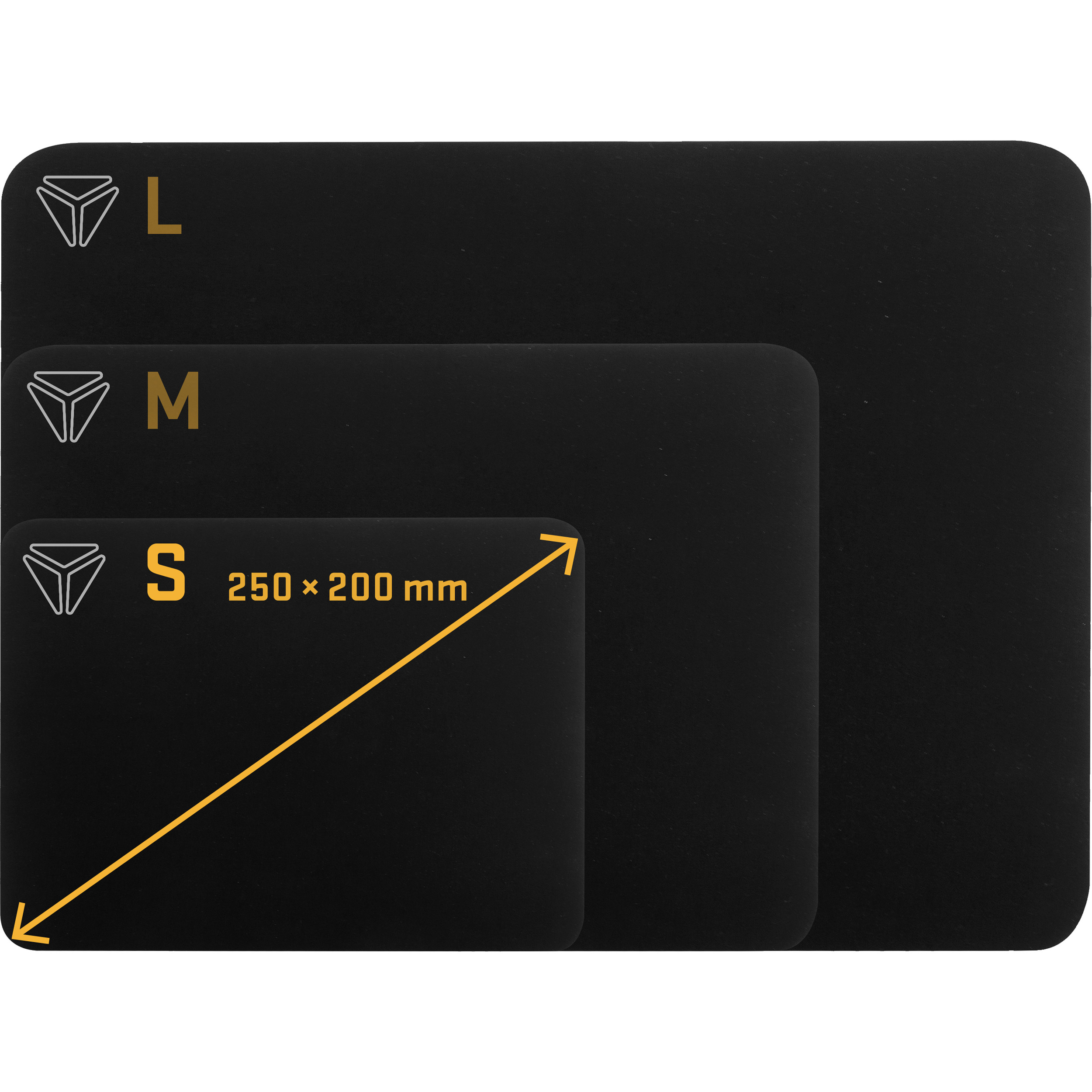 Игровая поверхность YENKEE YPM 25 S Black
