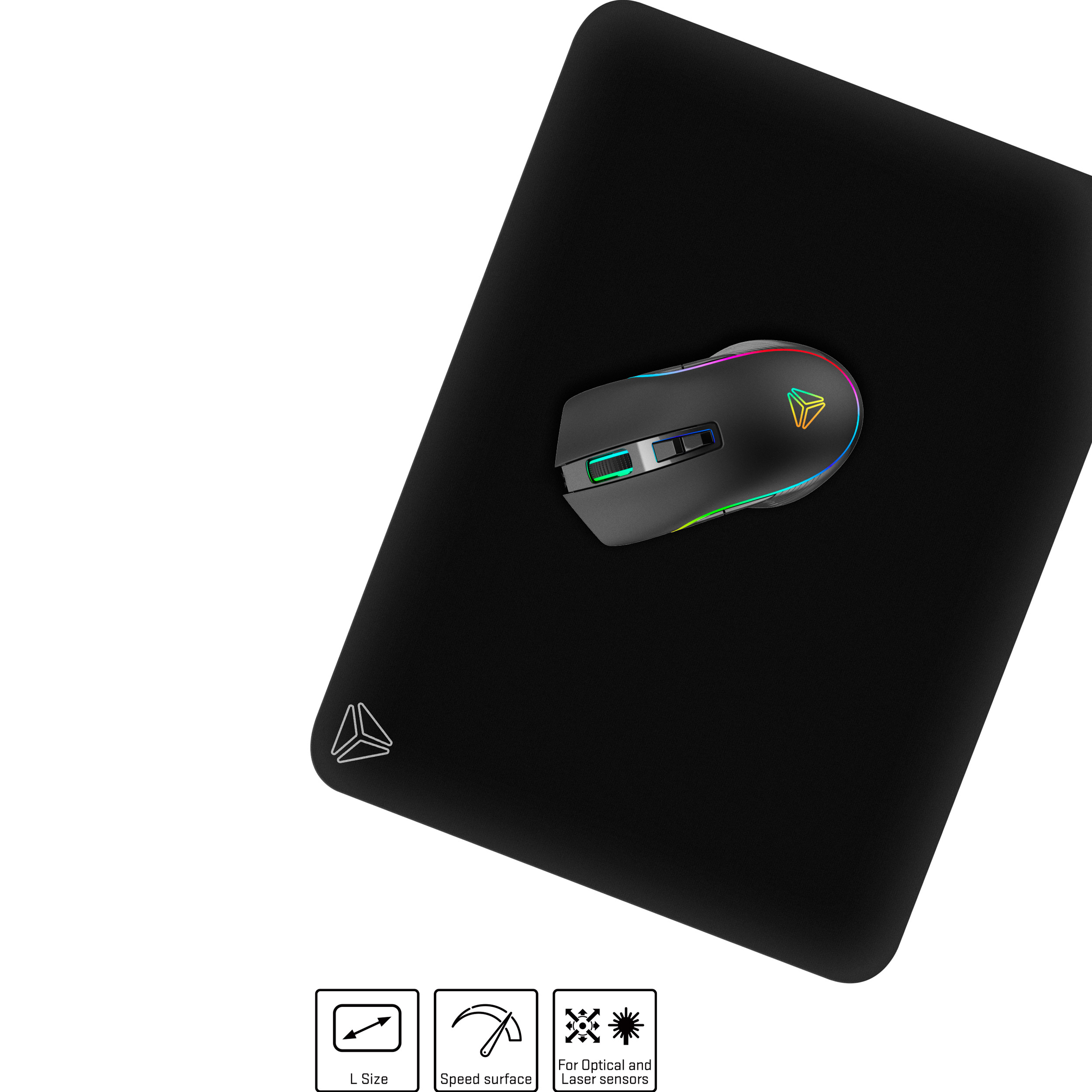 Игровая поверхность YENKEE YPM 47 L Black