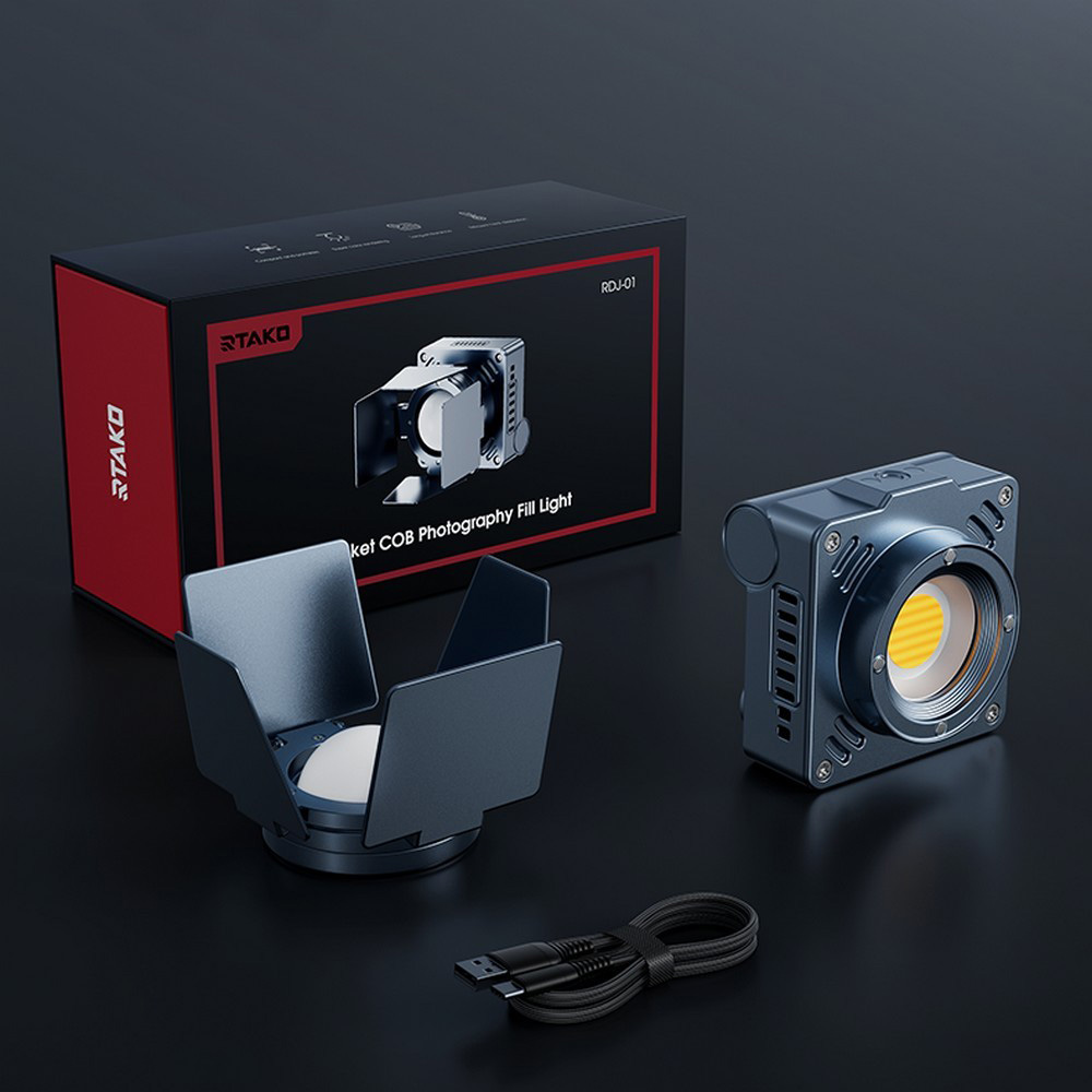 Відеосвітло RTAKO RDJ-01 Pocket COB Photography Fill Light