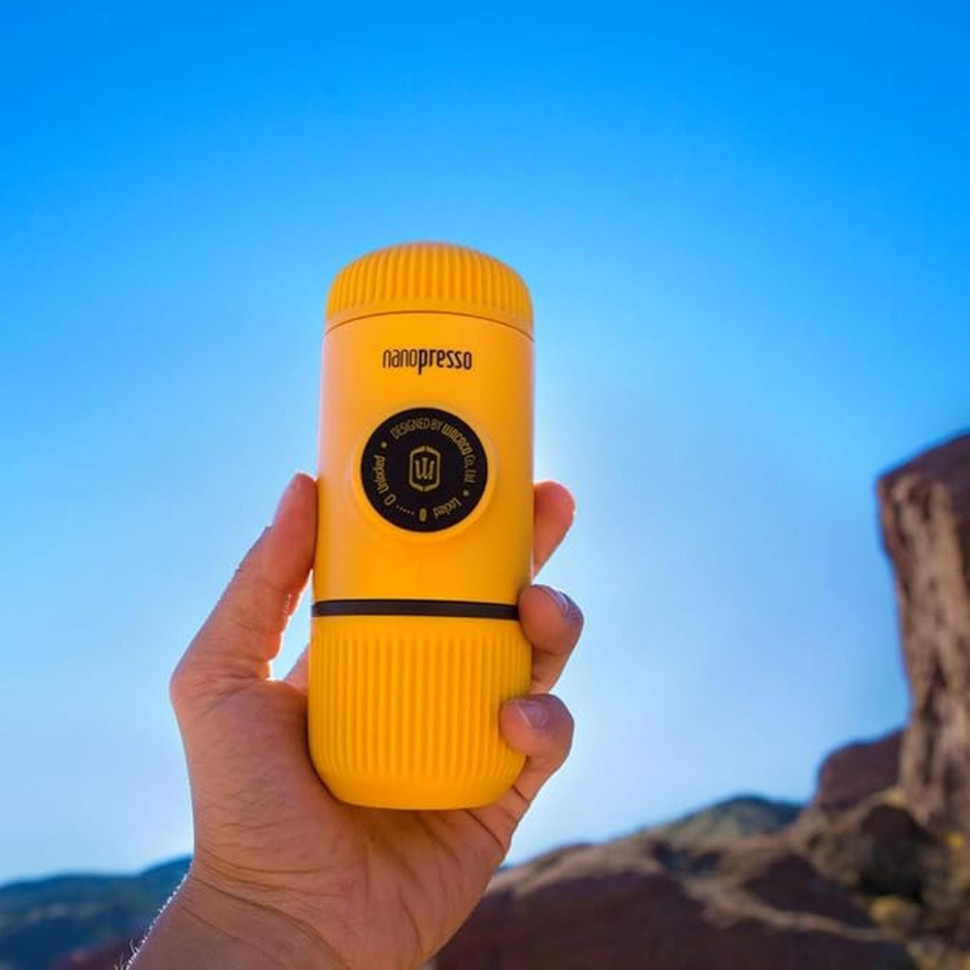 Портативна кавоварка WACACO Nanopresso Yellow
