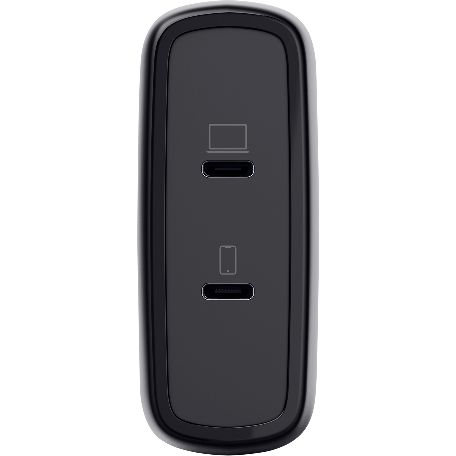 Зарядний пристрій TRUST Maxo 100W 2xUSB-C GaN Charger Black w/Type-C cable (25527)