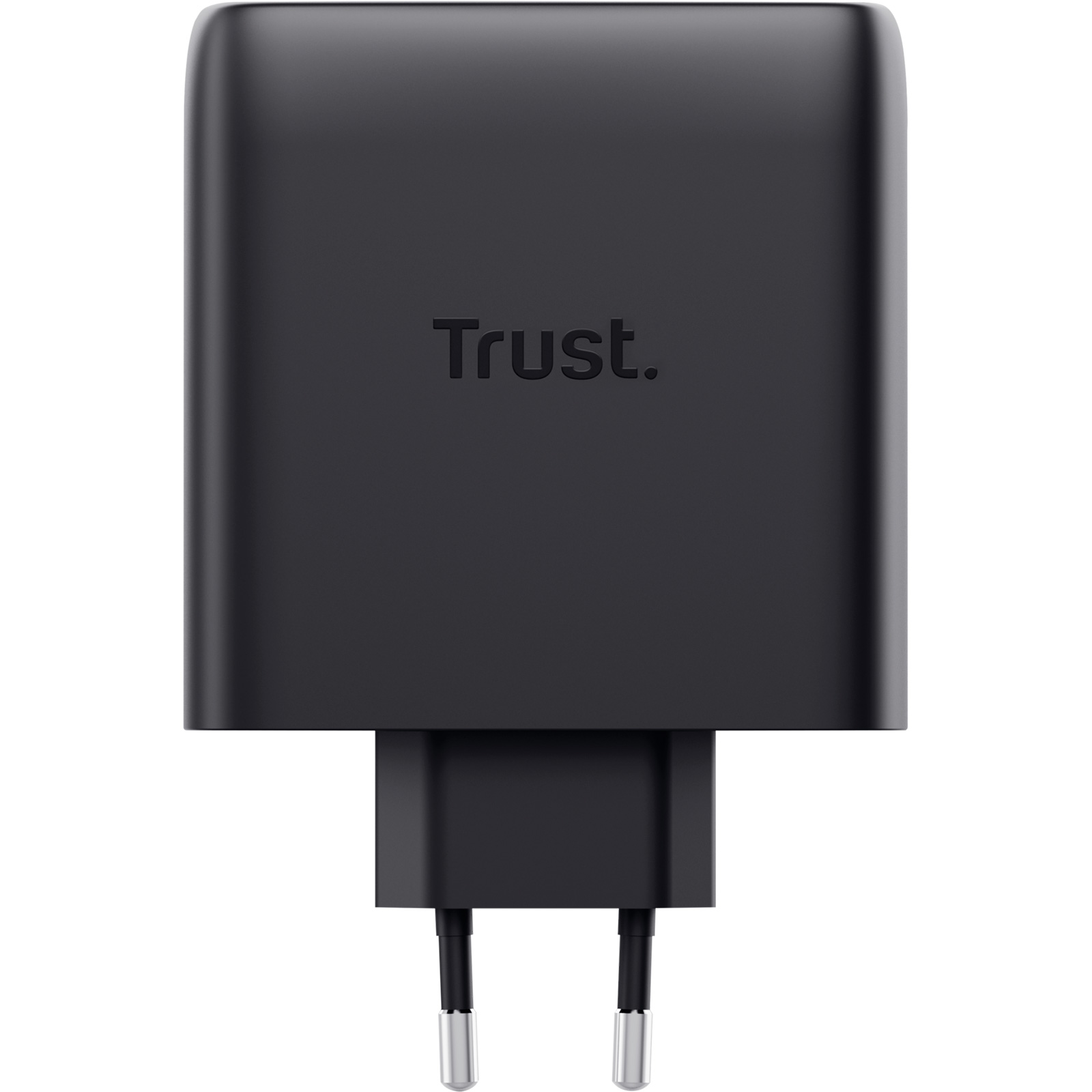 Зарядний пристрій TRUST Maxo 100W 2xUSB-C GaN Charger Black w/Type-C cable (25527)
