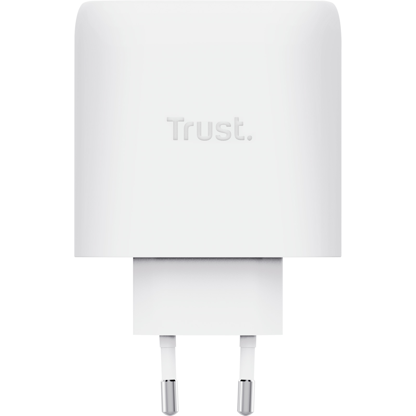 Зарядний пристрій TRUST Maxo 65W 1xUSB-C GaN Charger White w/Type-C cable (25524)