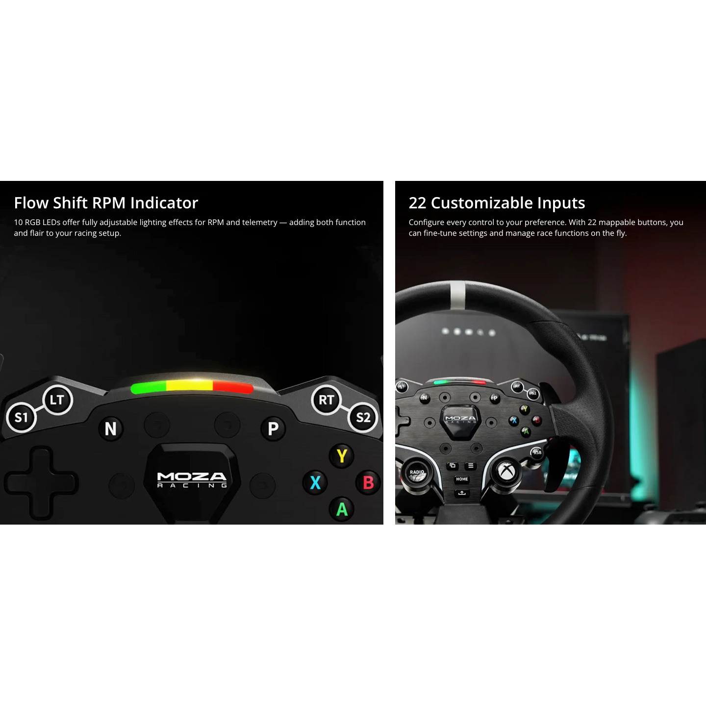 Игровой руль MOZA RACING ESX Steering Wheel
