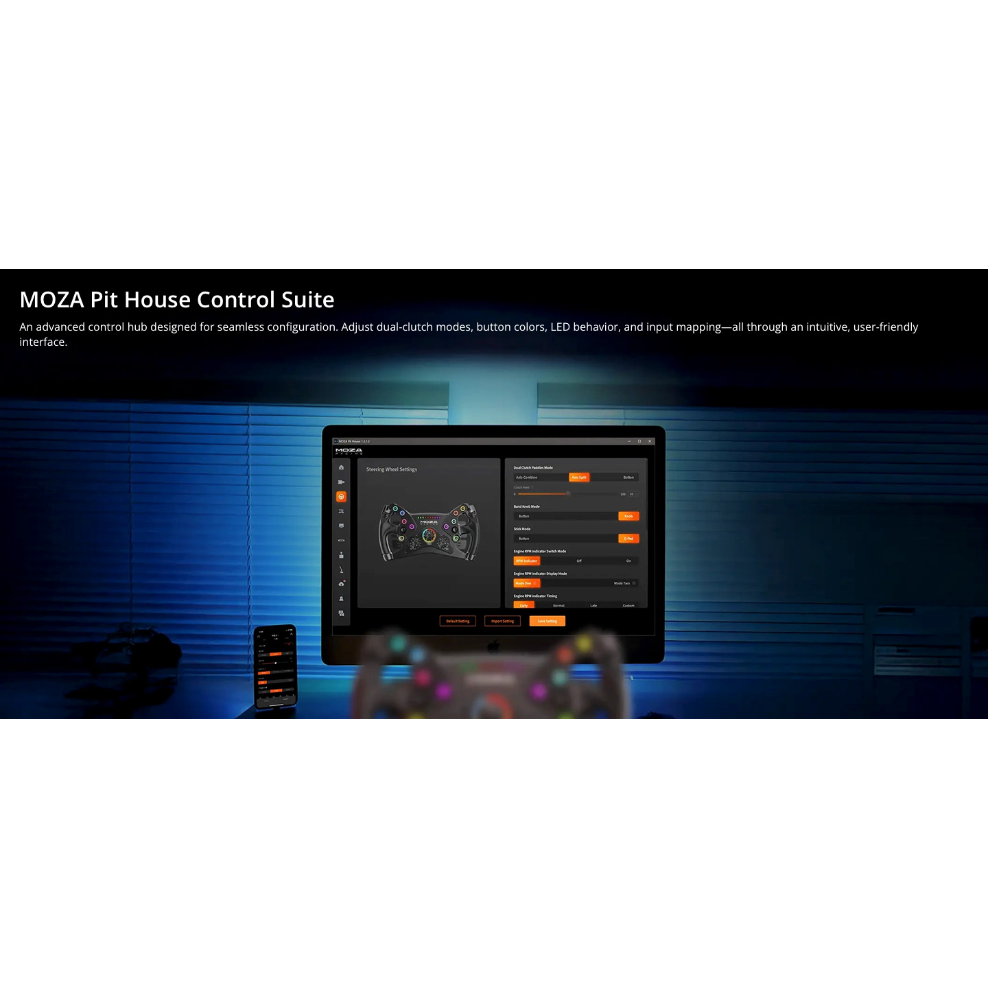 Игровой руль MOZA RACING KS Steering Wheel