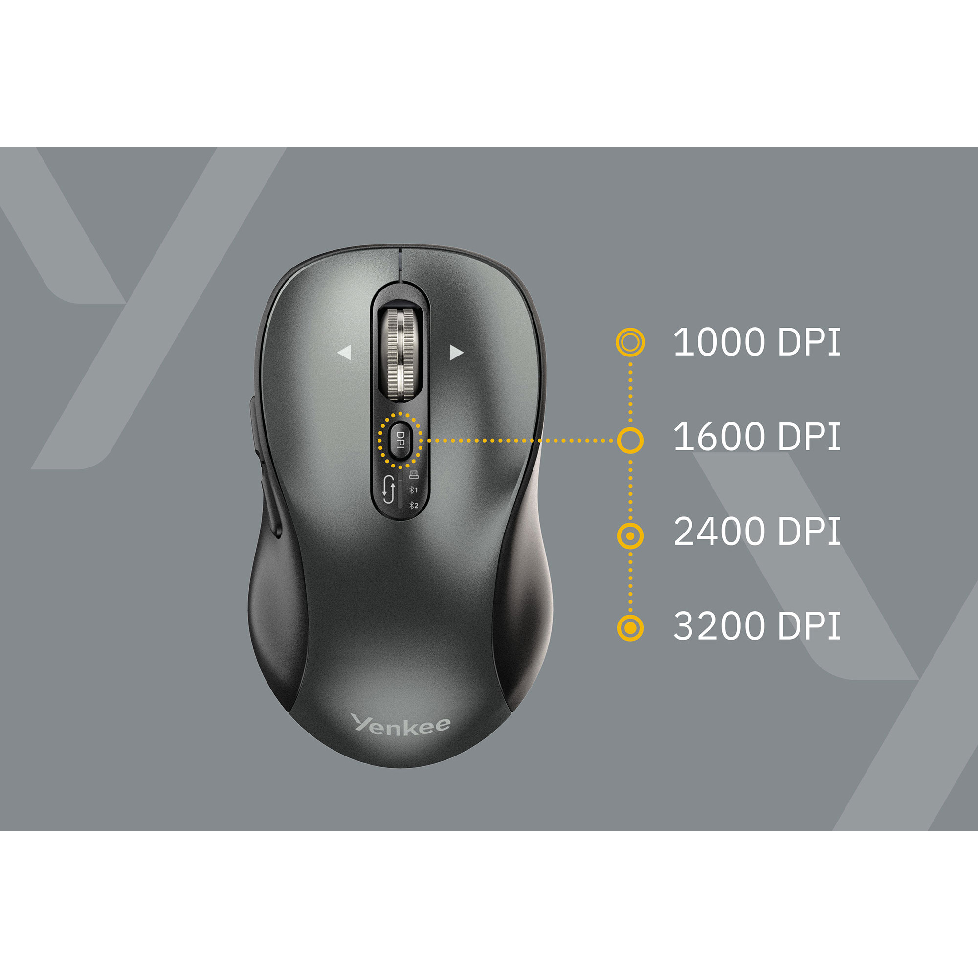 Миша YENKEE YMS 2085 Gyro Black