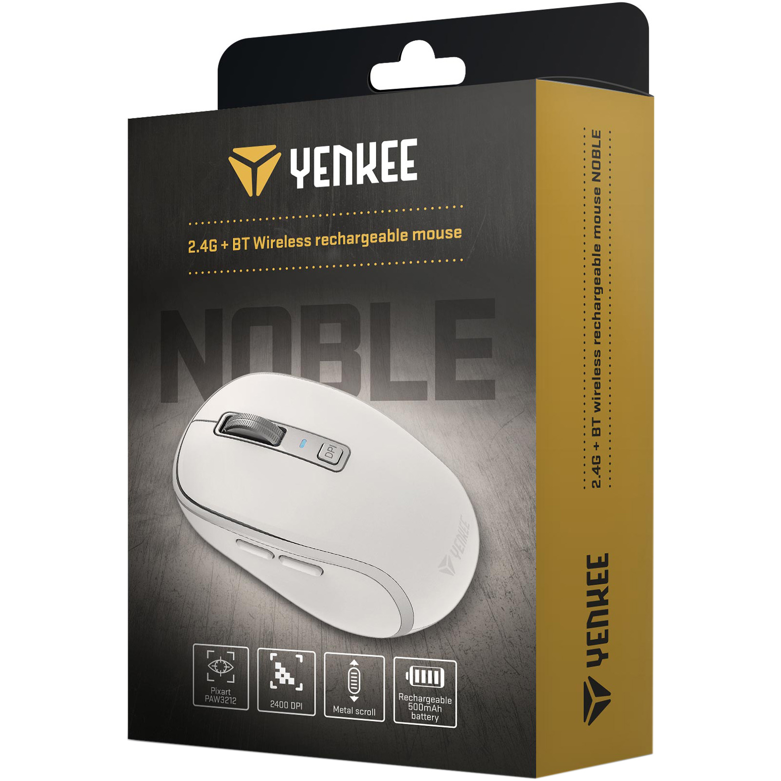 Миша YENKEE YMS 2085 Noble White