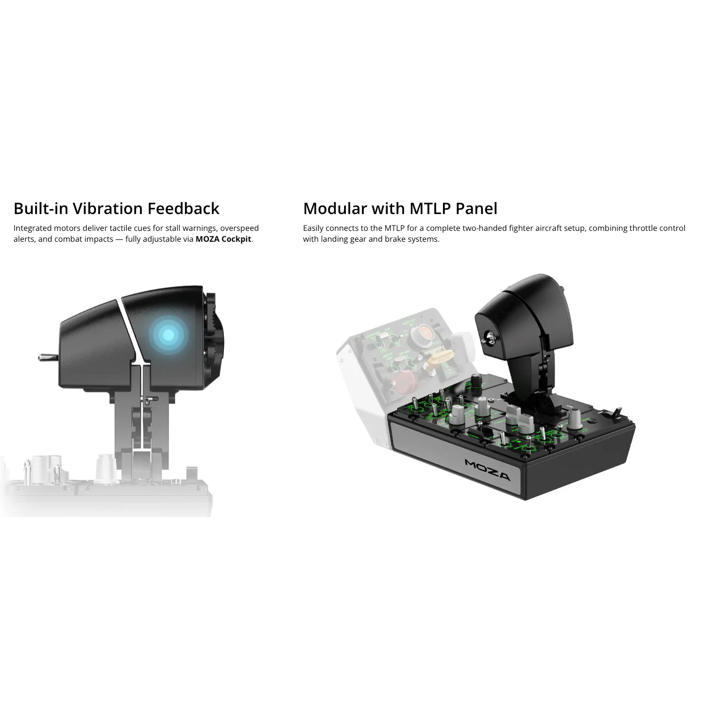 Панель управления мощностью двигателей MOZA RACING MTP Throttle