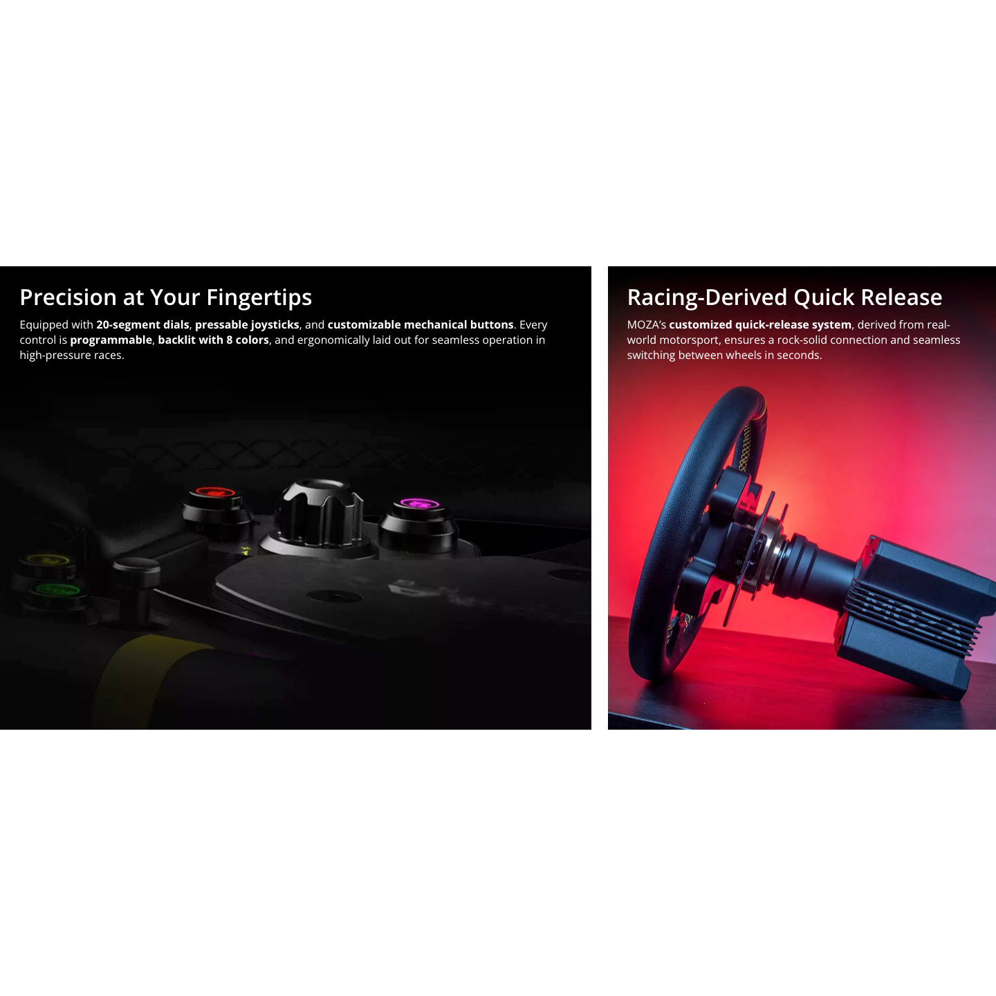 Игровой руль MOZA RACING RS V2 Steering Wheel