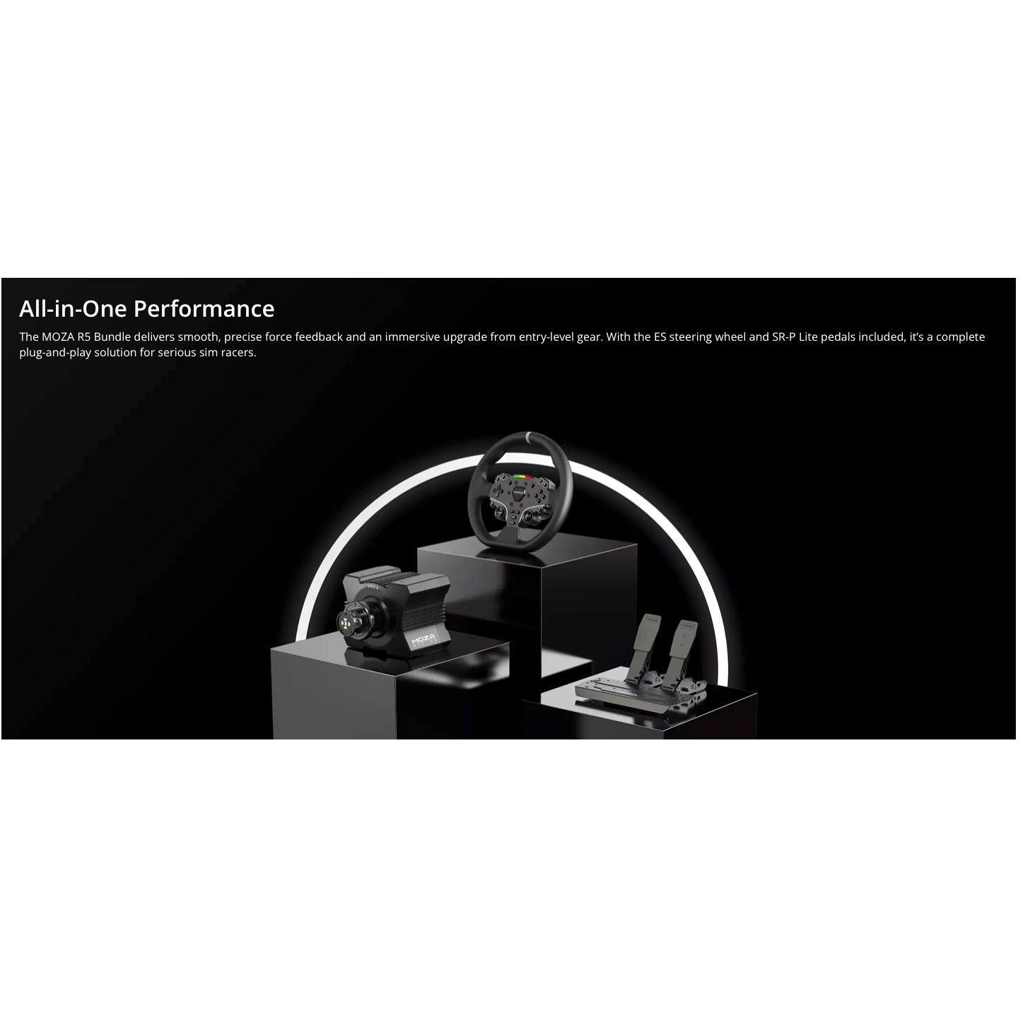 Ігрове кермо MOZA RACING R5 Racing Bundle