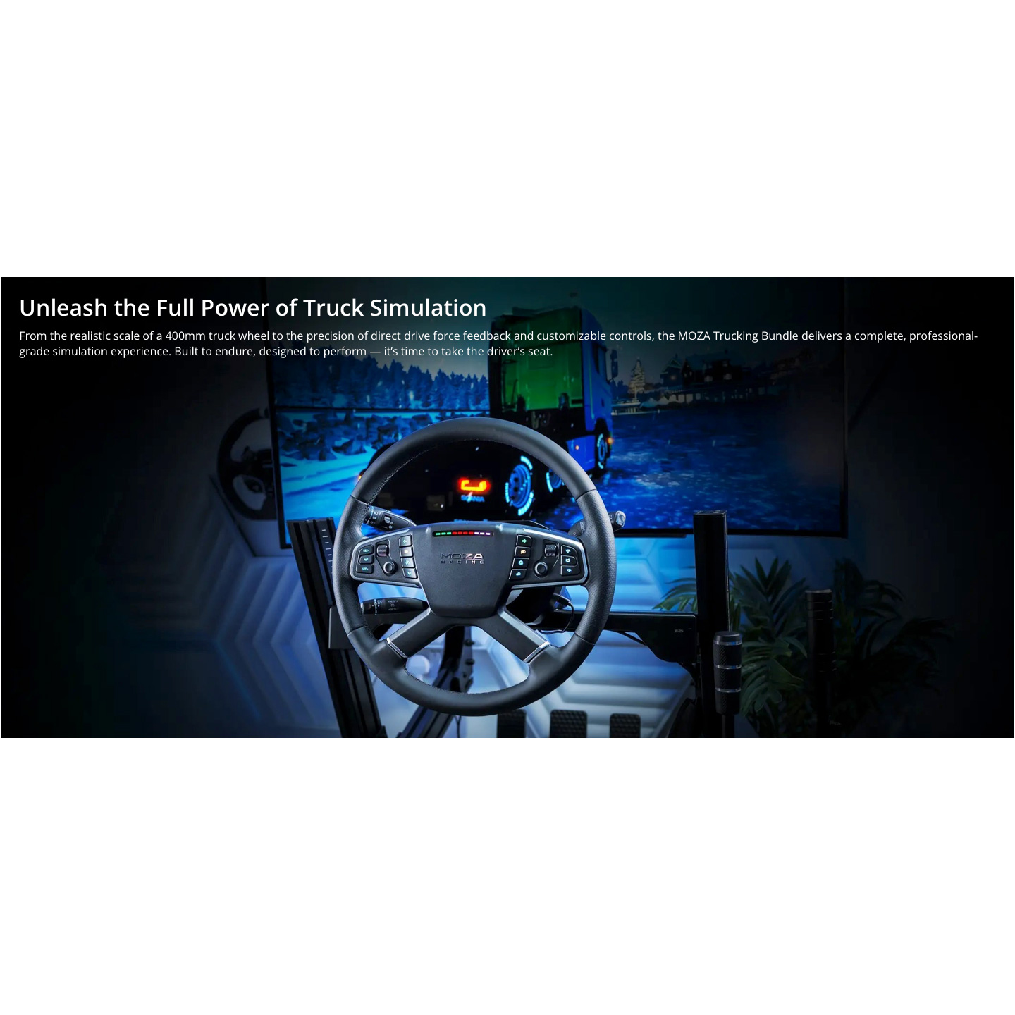 Игровой руль MOZA RACING R5 Trucking Bundle
