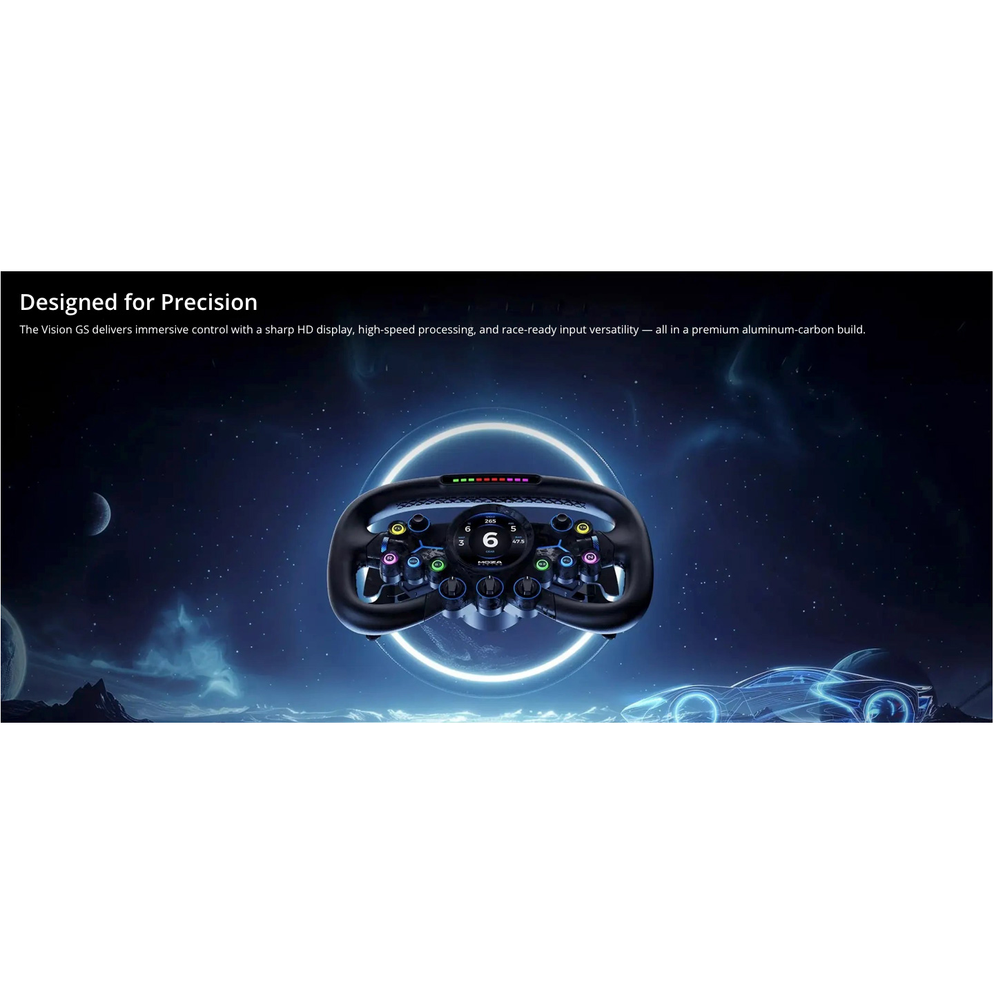 Ігрове кермо MOZA RACING Vision GS Steering Wheel