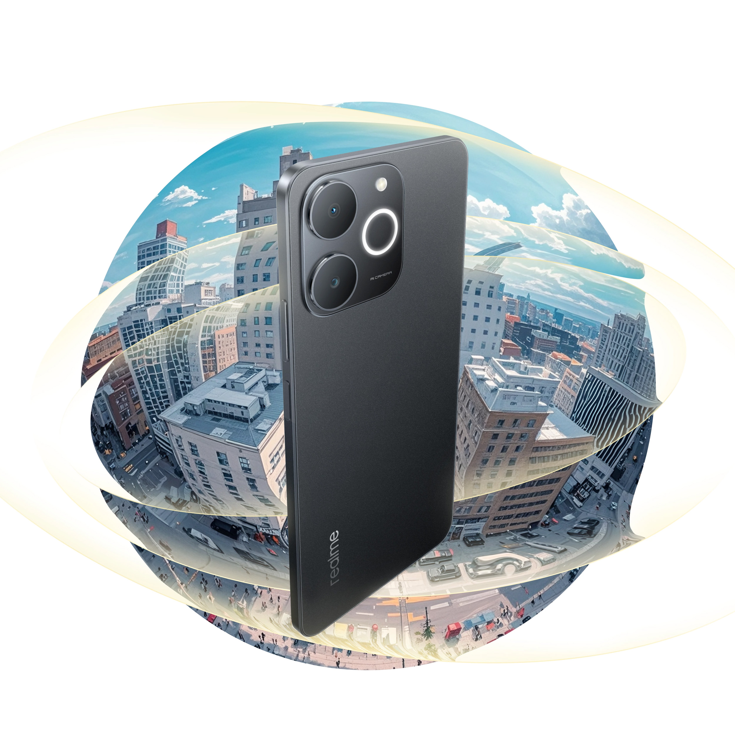 Смартфон REALME Note 70 4/128GB Obsidian Black