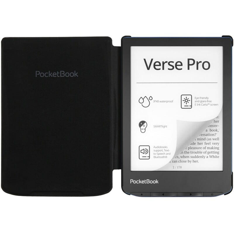 Чохол для электронной книги POCKETBOOK 6" Shell cover PB629/634 Black (H-S-634-K-WW)