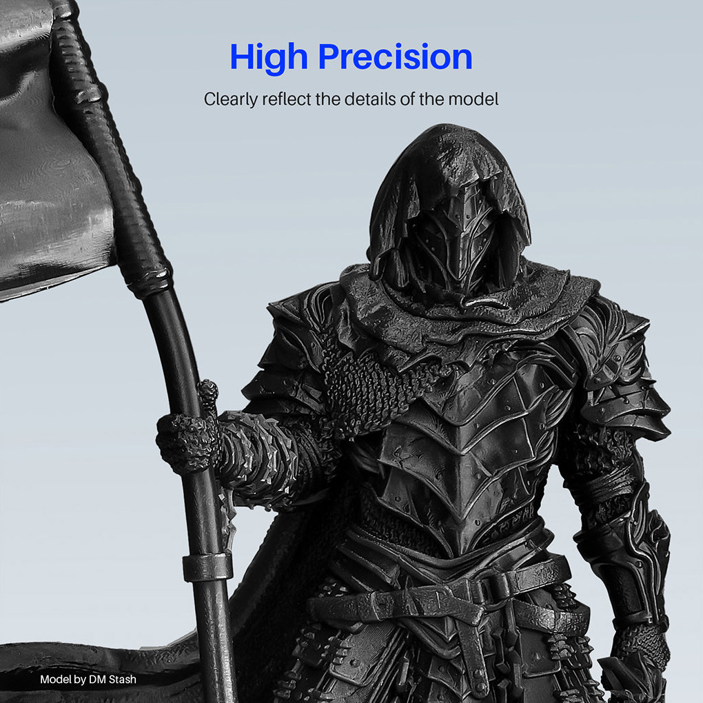 Фотополімерна смола для 3D принтера ELEGOO Tough Resin, 1кг, Black (50.103.0271)