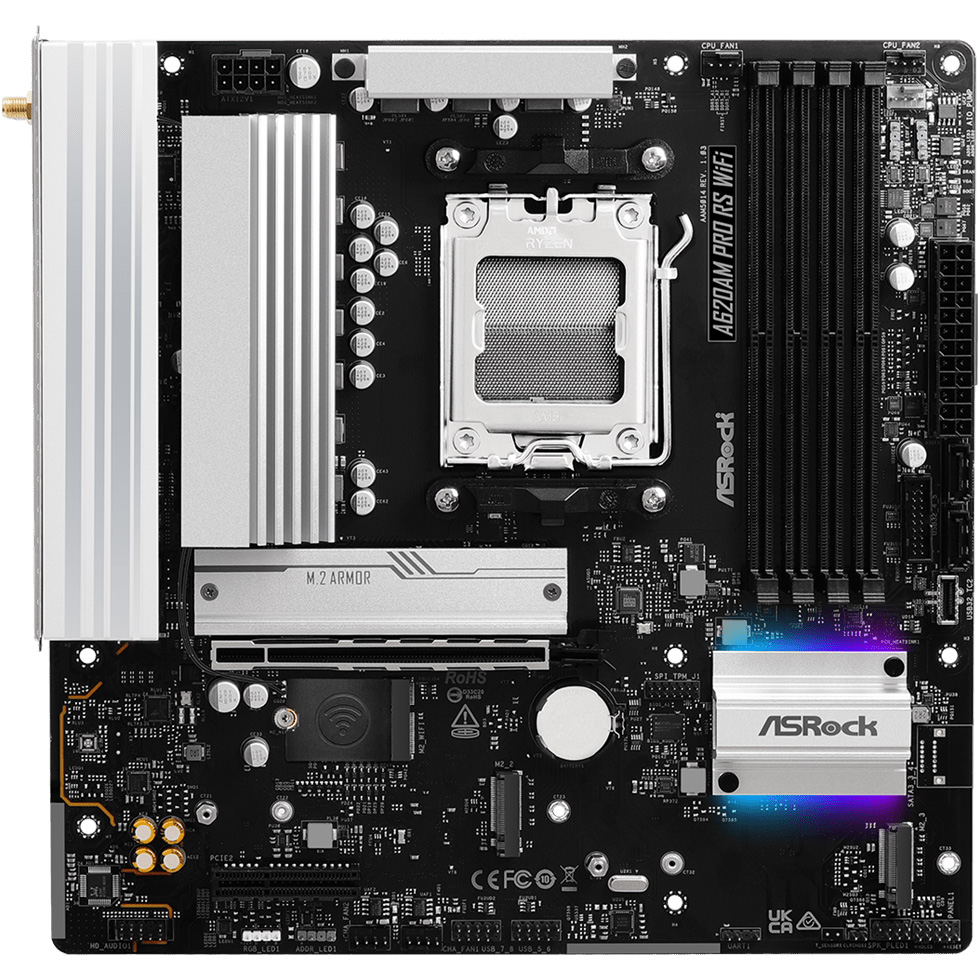 Материнская плата ASROCK A620AM Pro RS WiFi
