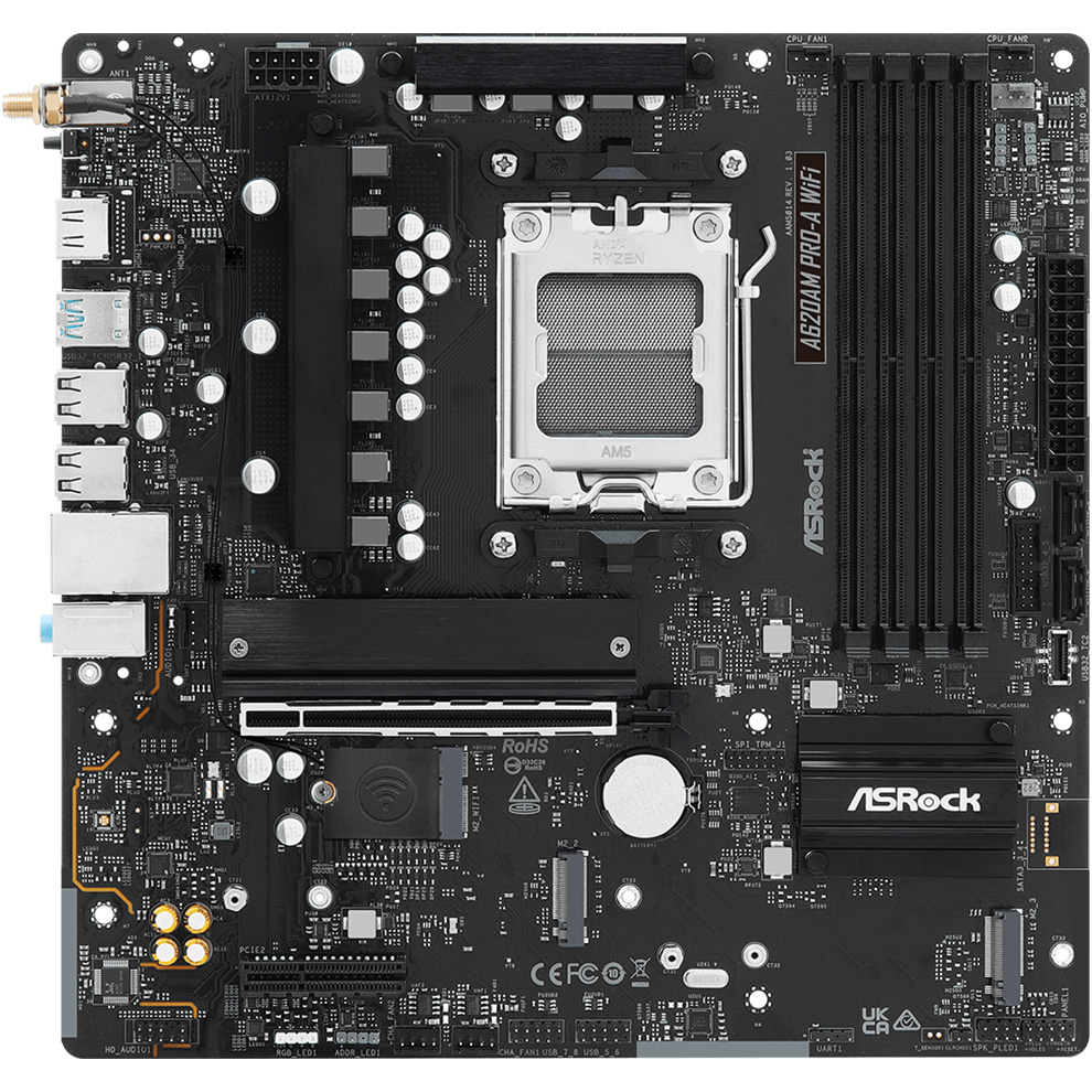 Материнская плата ASROCK A620AM Pro-A WiFi