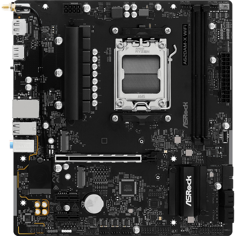 Материнская плата ASROCK A620AM-X WiFi