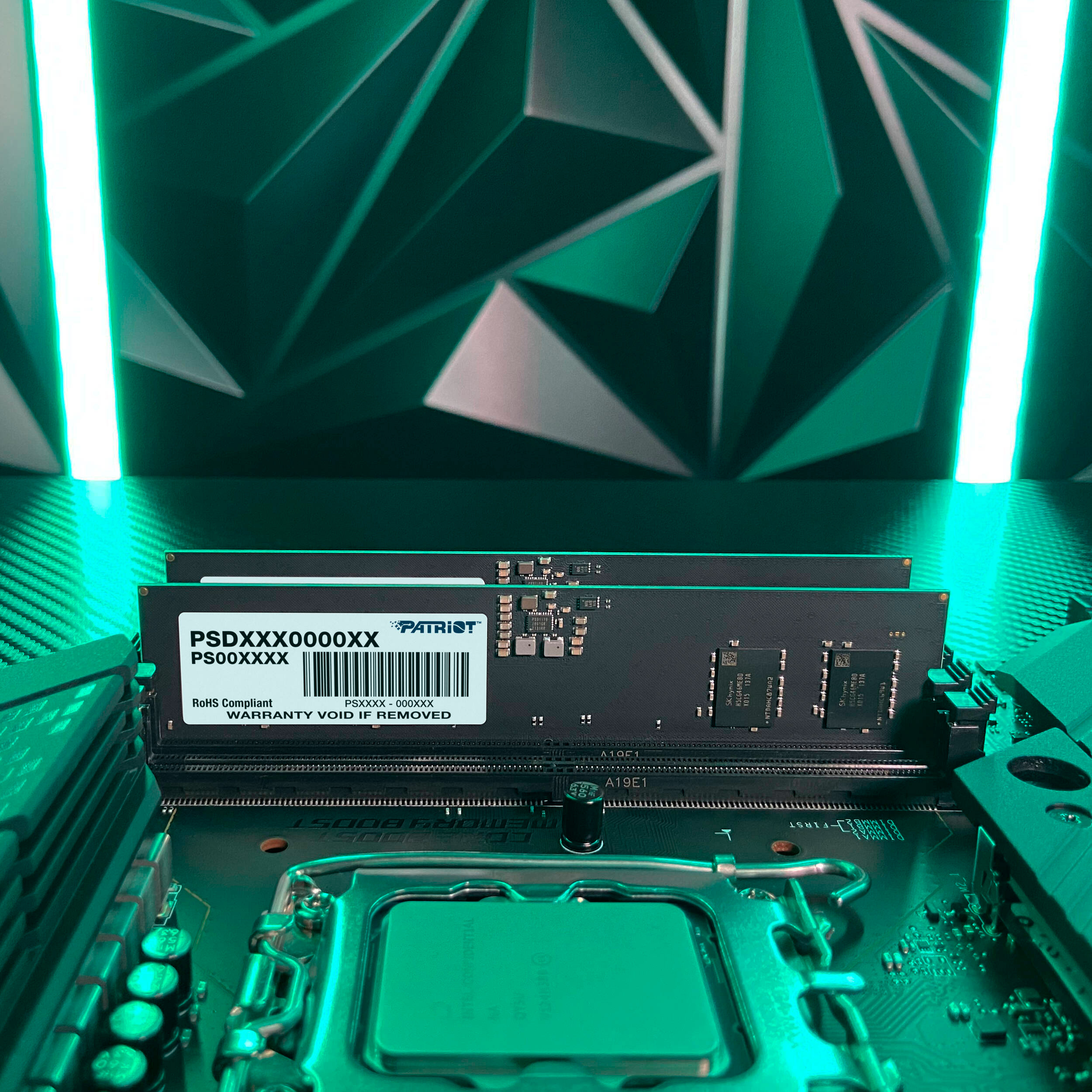 Модуль памяти PATRIOT Signature Line DDR5 4800MHz 32GB Kit 2x16GB (PSD532G4800K)