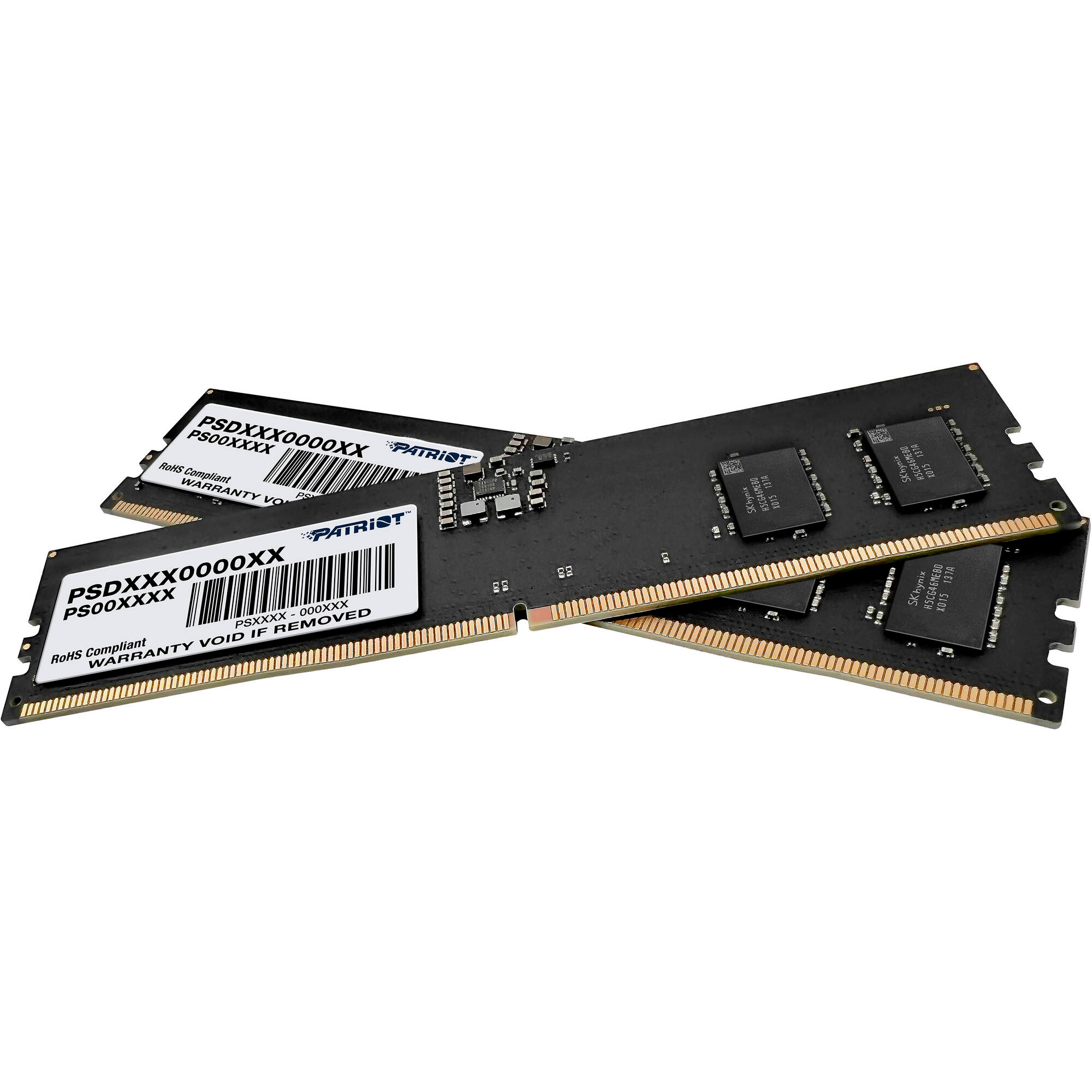 Модуль пам'яті PATRIOT Signature Line DDR5 5600MHz 16GB Kit 2x8GB (PSD516G5600K)