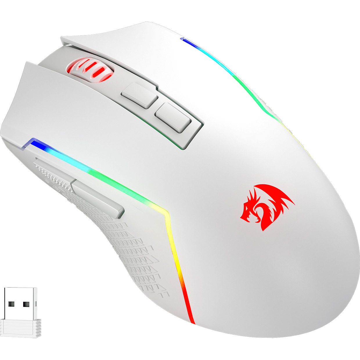 Миша ігрова REDRAGON Trident White (71864)