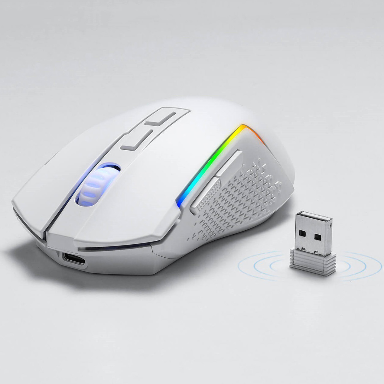 Миша ігрова REDRAGON Trident White (71864)