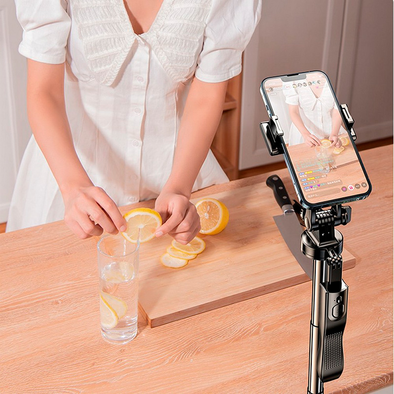 Монопод-трипод RTAKO Q052 Ultra-Wide Angle Selfie Stick
