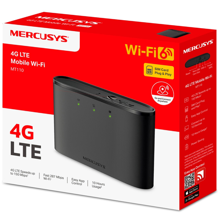 4G Wi-Fi роутер MERCUSYS MT110