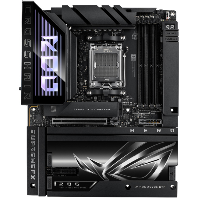 Материнська плата ASUS ROG Crosshair X870E Hero BTF
